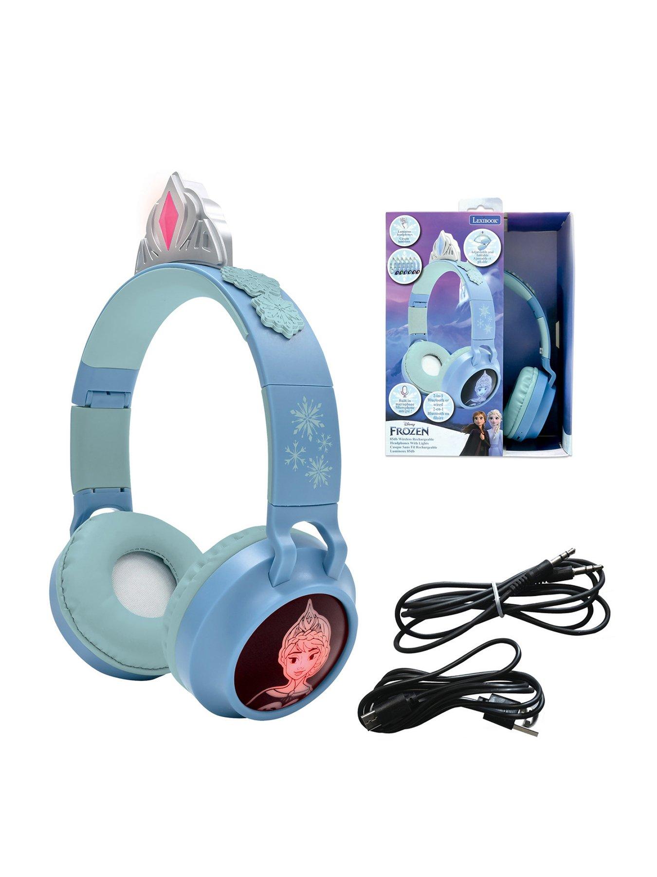 undefined 3D Frozen design Bluetooth and Wired foldable Headphones with safe volume limitation