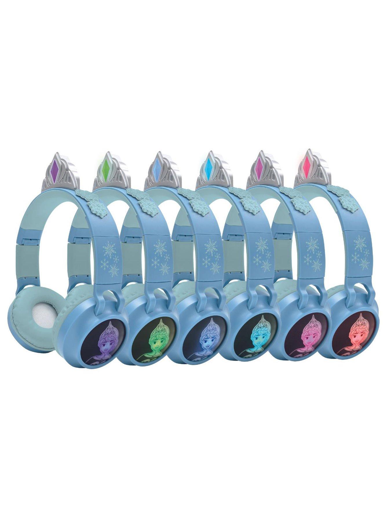 Image 4 of 7 of Disney Frozen 3D Frozen design Bluetooth and Wired foldable Headphones with safe volume limitation
