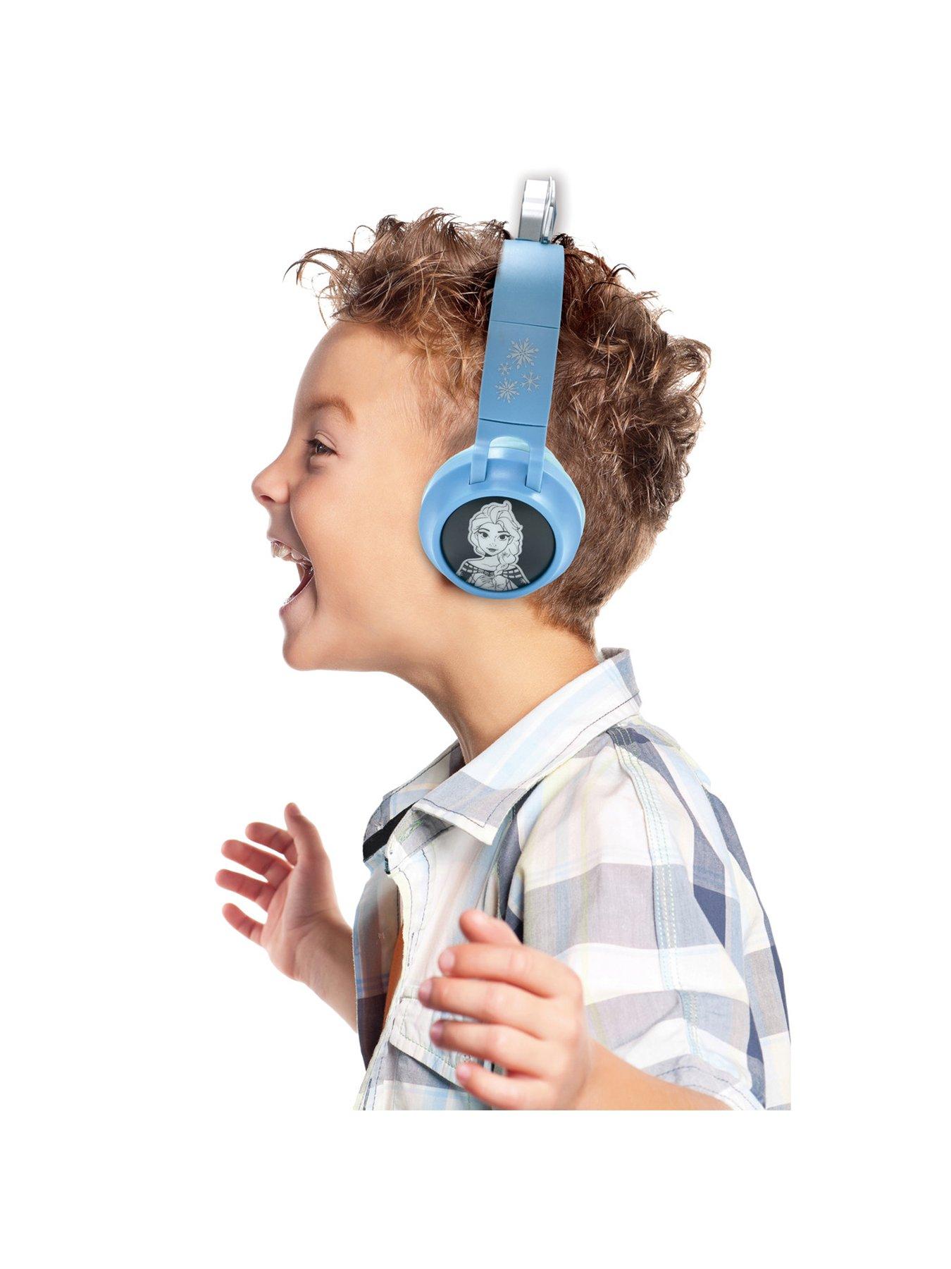 Image 7 of 7 of Disney Frozen 3D Frozen design Bluetooth and Wired foldable Headphones with safe volume limitation