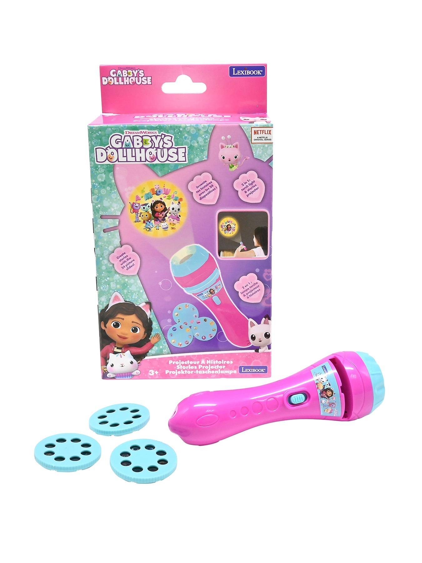 Image 1 of 7 of Gabby's Dollhouse stories projector and torch light