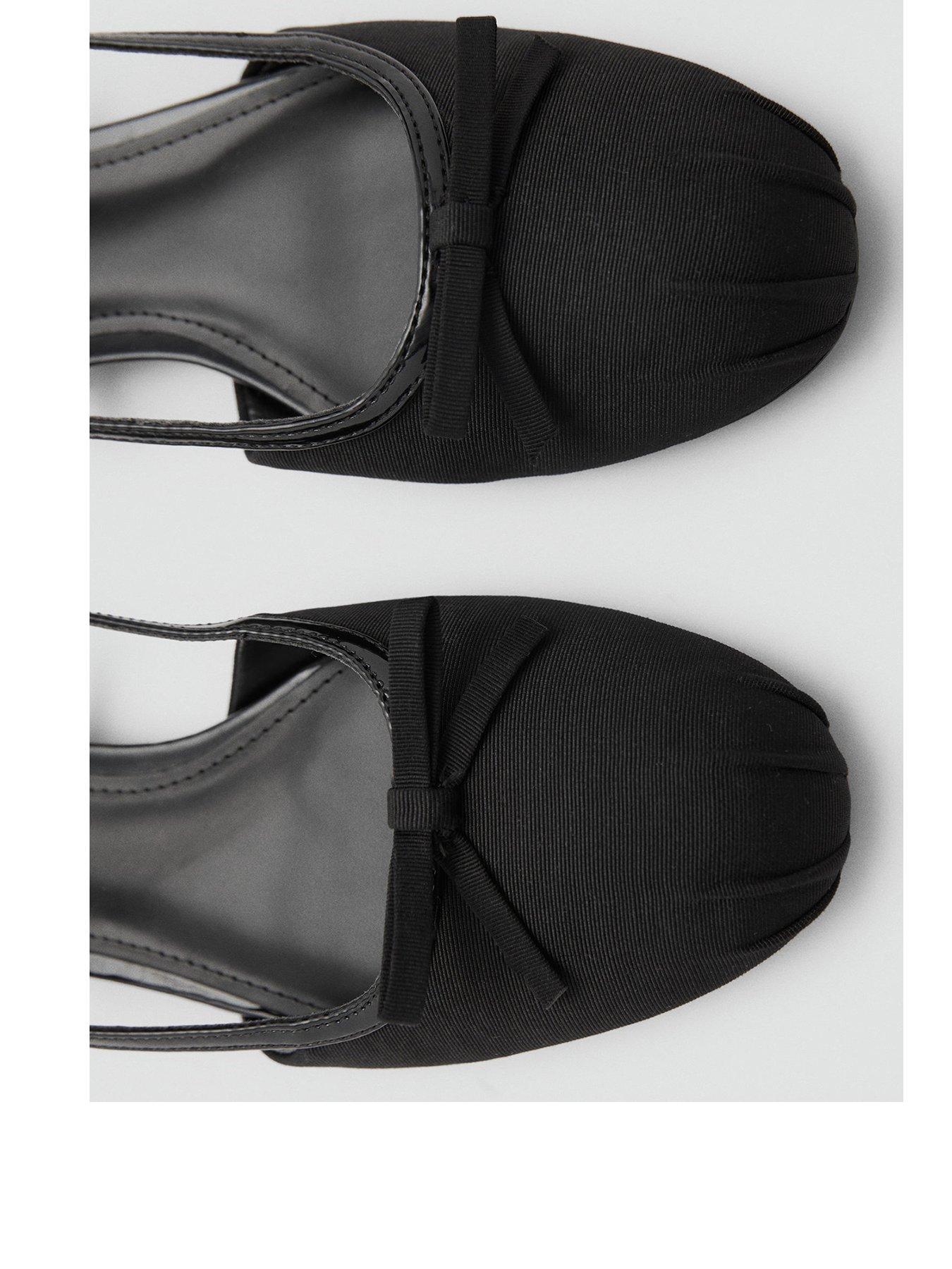 Image 2 of 4 of Mango Ballet Flats With Decorative Bow Tie