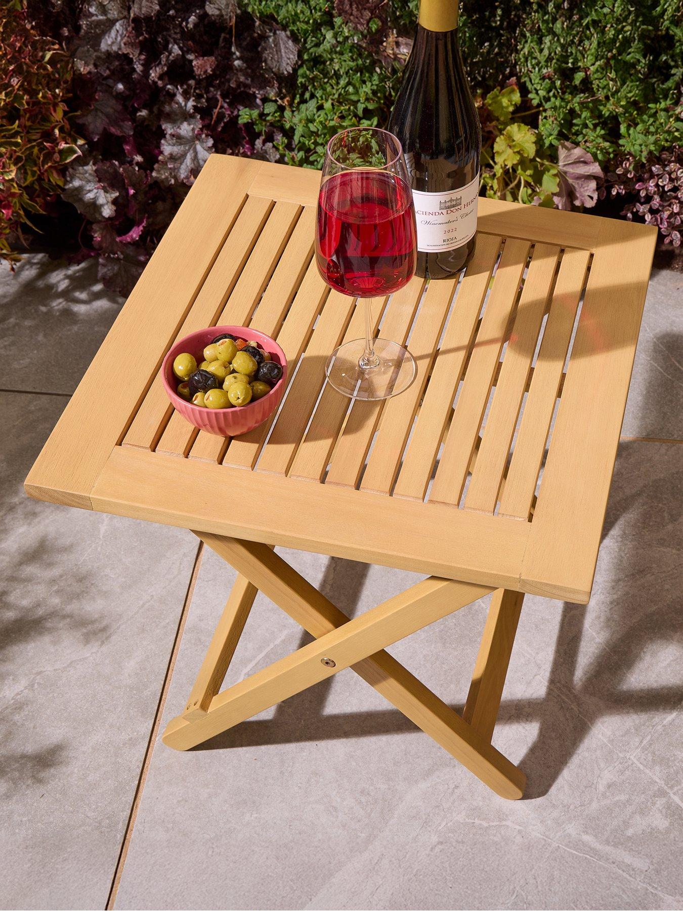 undefined Ascot Folding Side Table