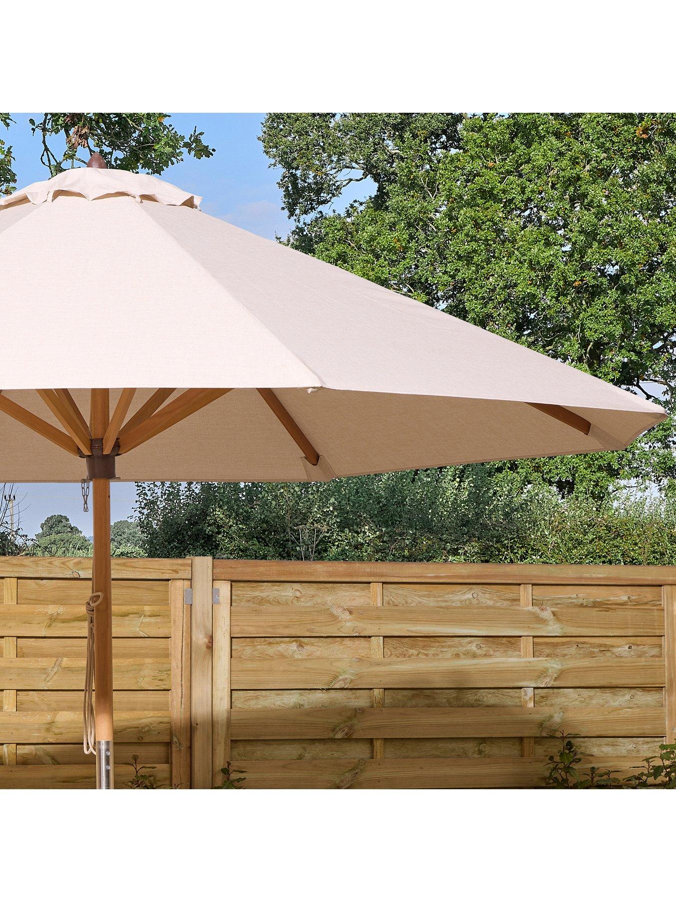 Image 5 of 5 of Rowlinson Ashdown Wooden Parasol - 2m