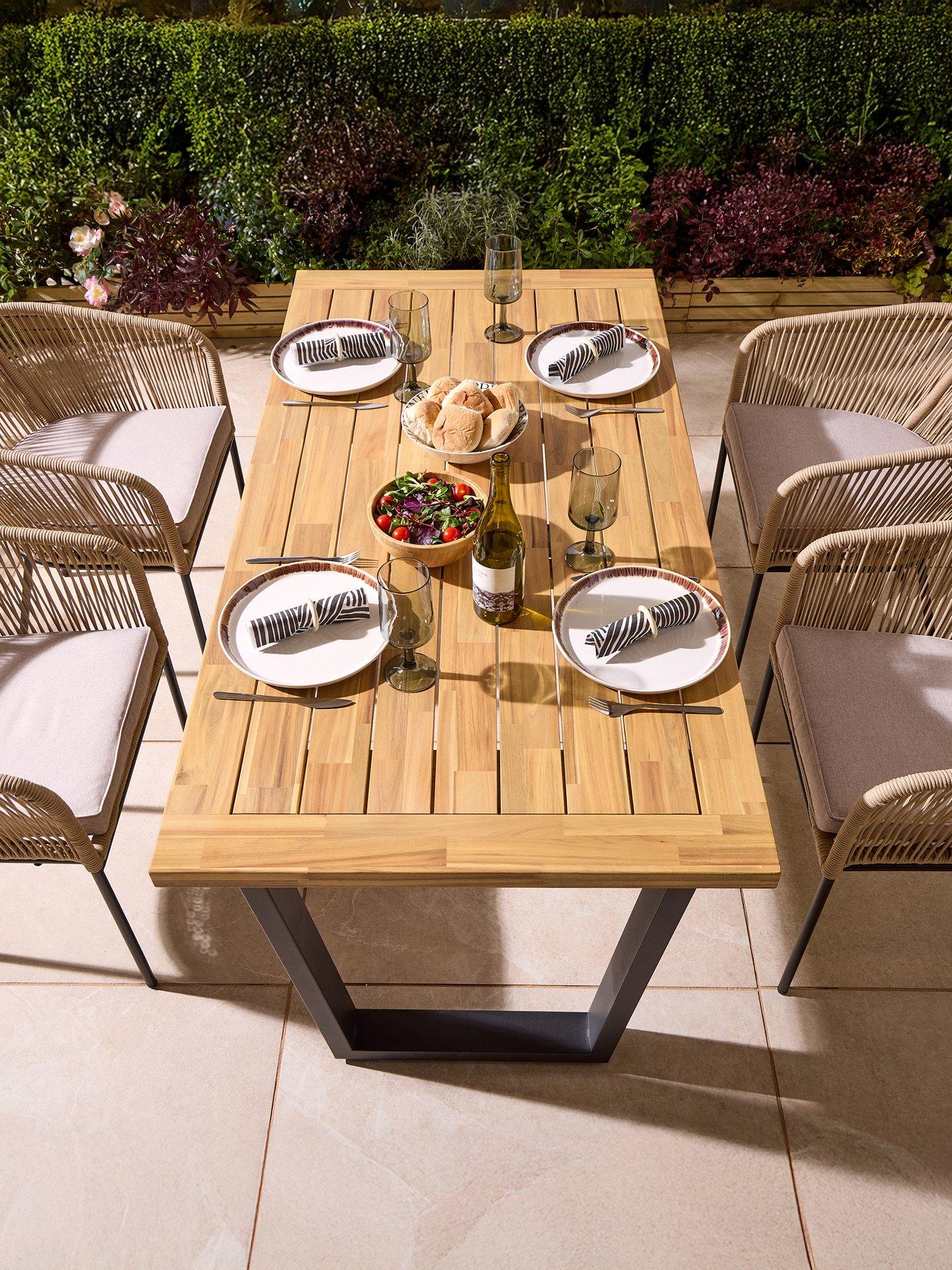 undefined Oslo 4 Seat Dining Set