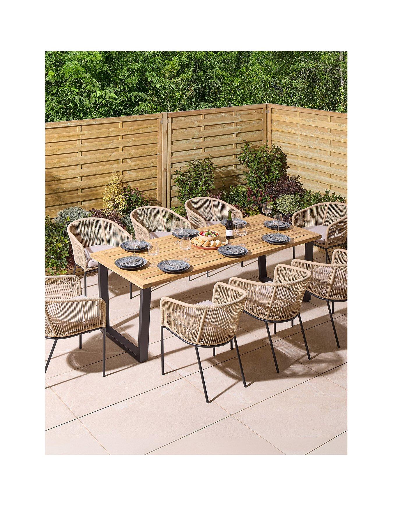 Image 2 of 7 of Rowlinson Oslo 8 Seat Dining Set