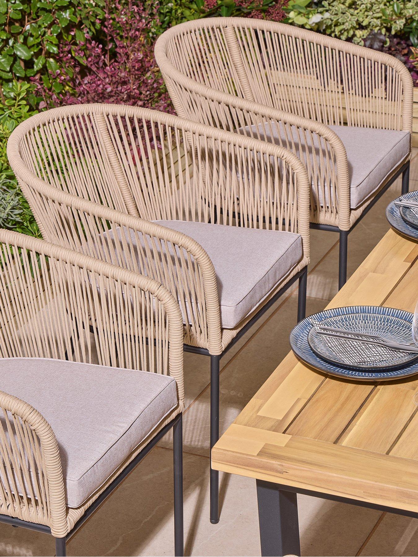 Image 5 of 7 of Rowlinson Oslo 8 Seat Dining Set
