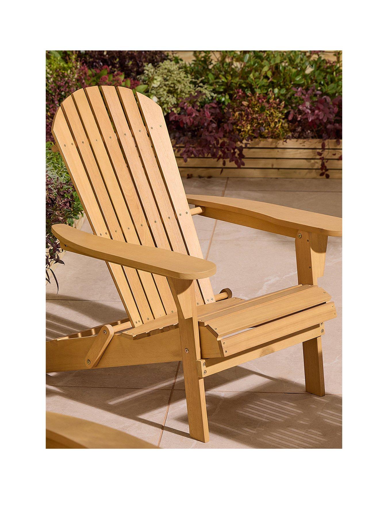 Rowlinson Sandown Folding Adirondack Chair Very