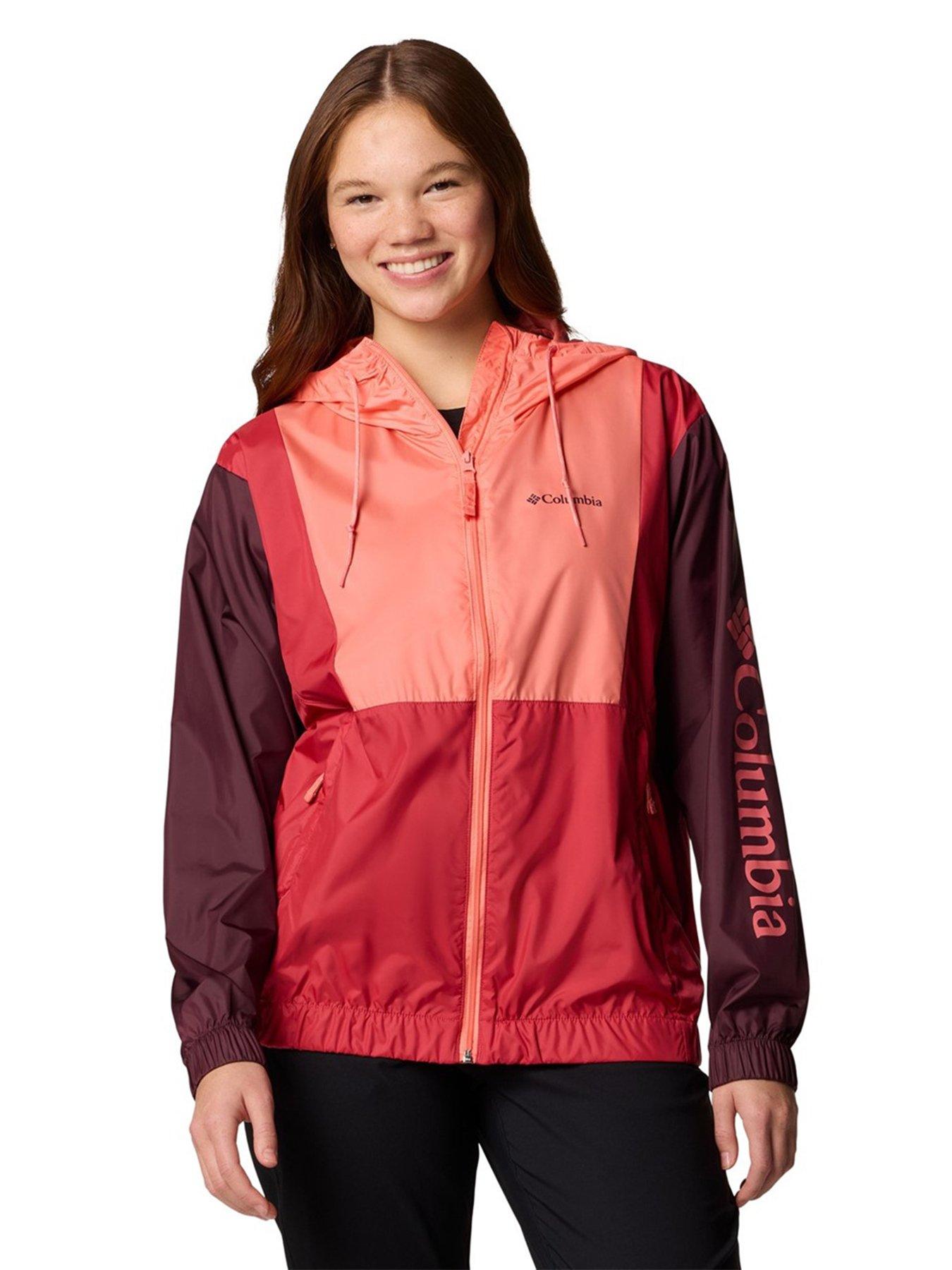 Image 1 of 5 of Columbia Womens Lily Basin Ii Jacket - Red