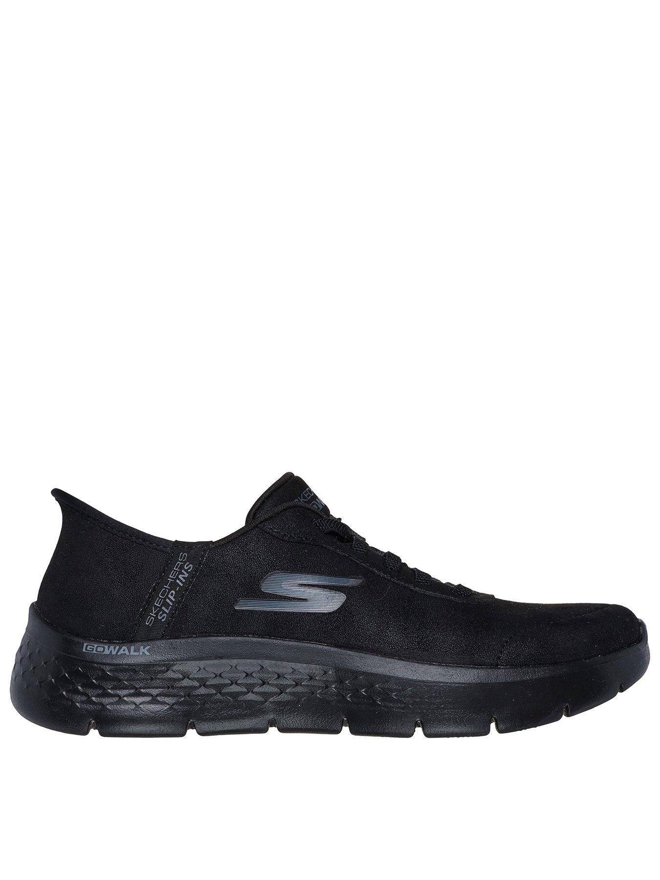 undefined Go Walk Flex Mali Eather Slip-ins Trainer - Black