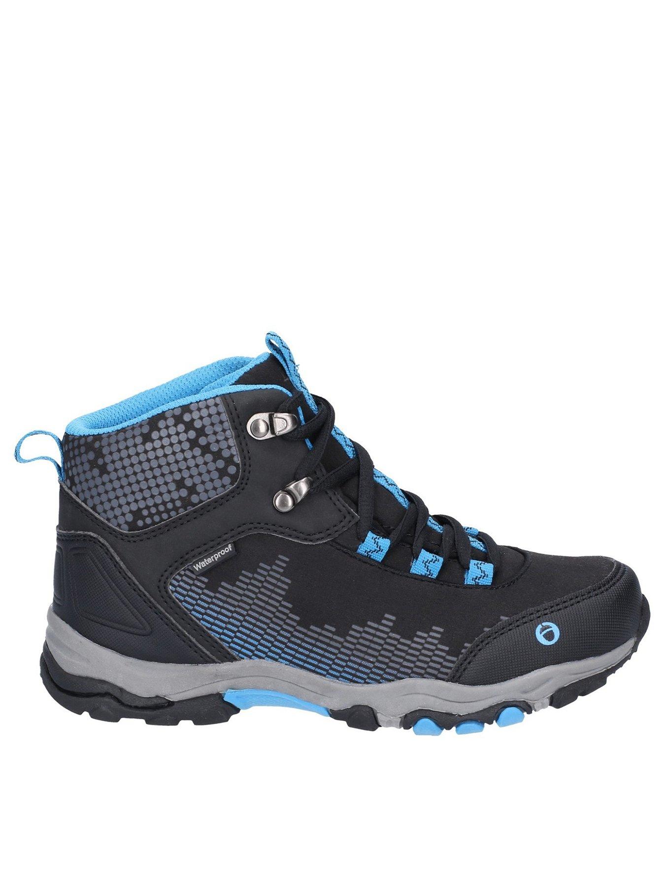 Image 1 of 4 of Cotswold Kids Ducklington Softshell Hiking Shoes - Grey