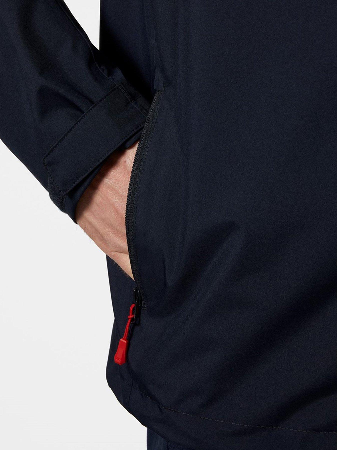 Image 4 of 5 of Helly Hansen Mens Crew Hooded Jacket - Navy