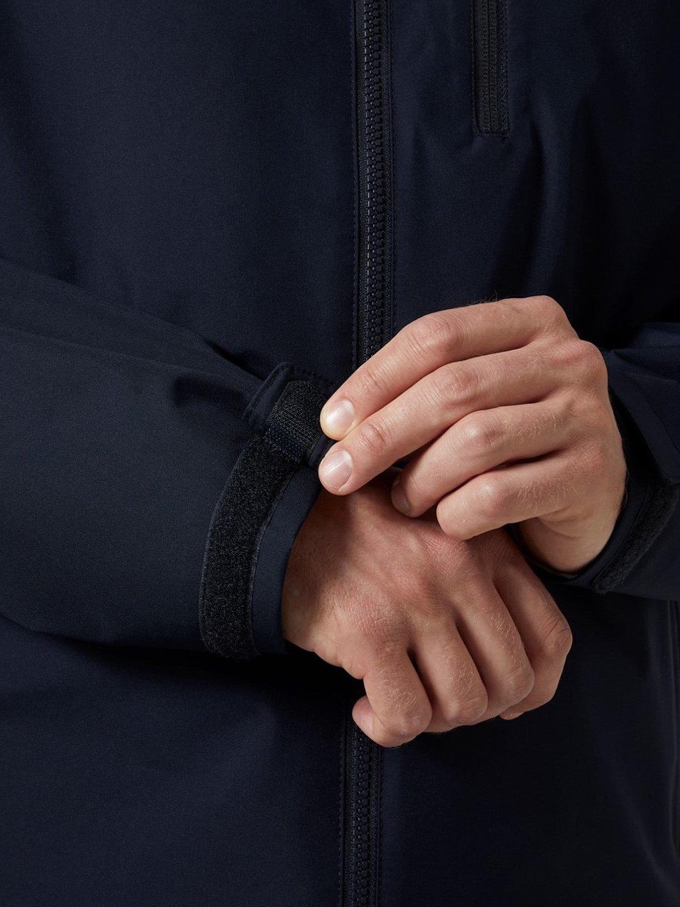 Image 5 of 5 of Helly Hansen Mens Crew Hooded Jacket - Navy