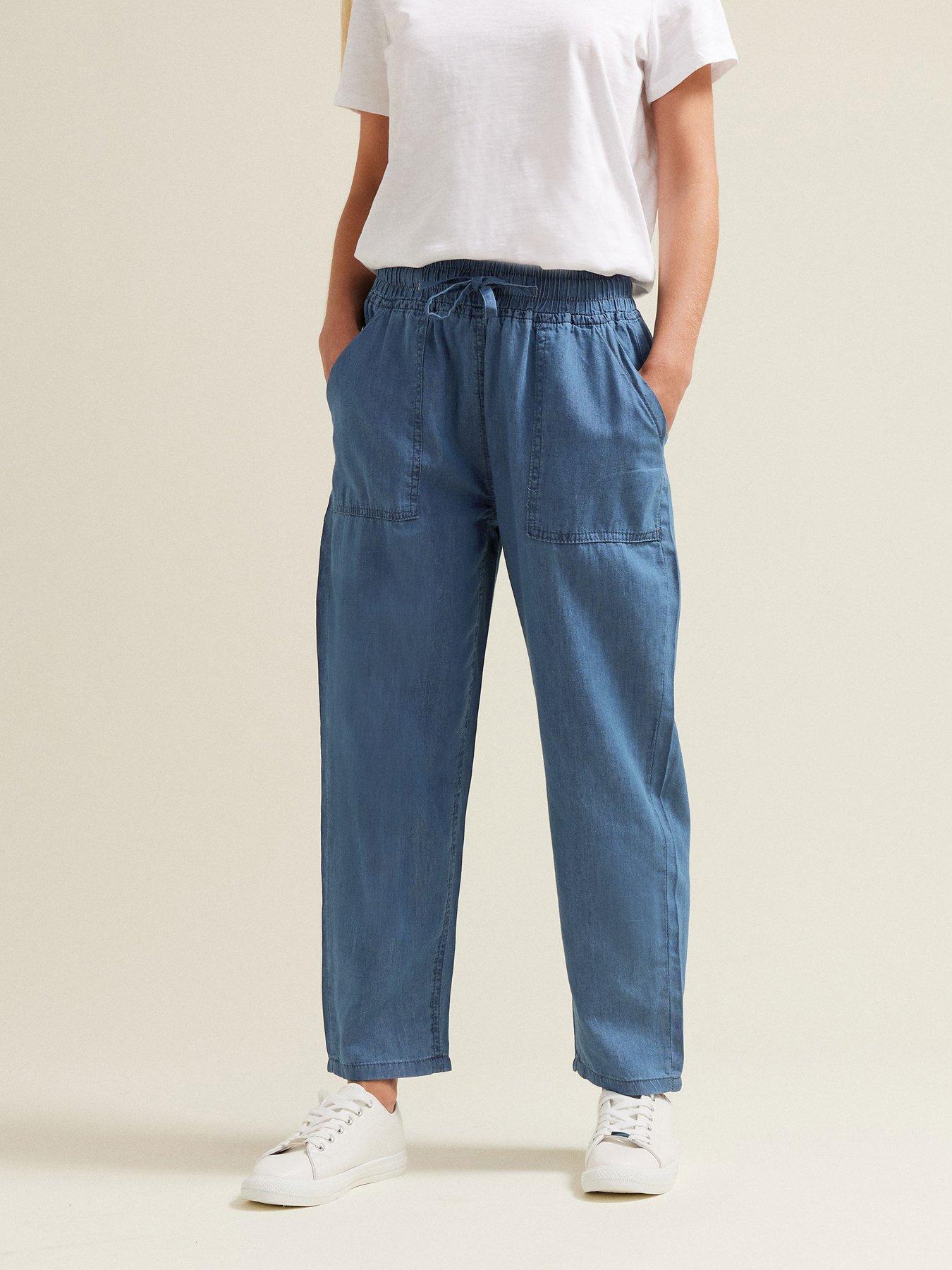 undefined Petite Dark Wash Jogger