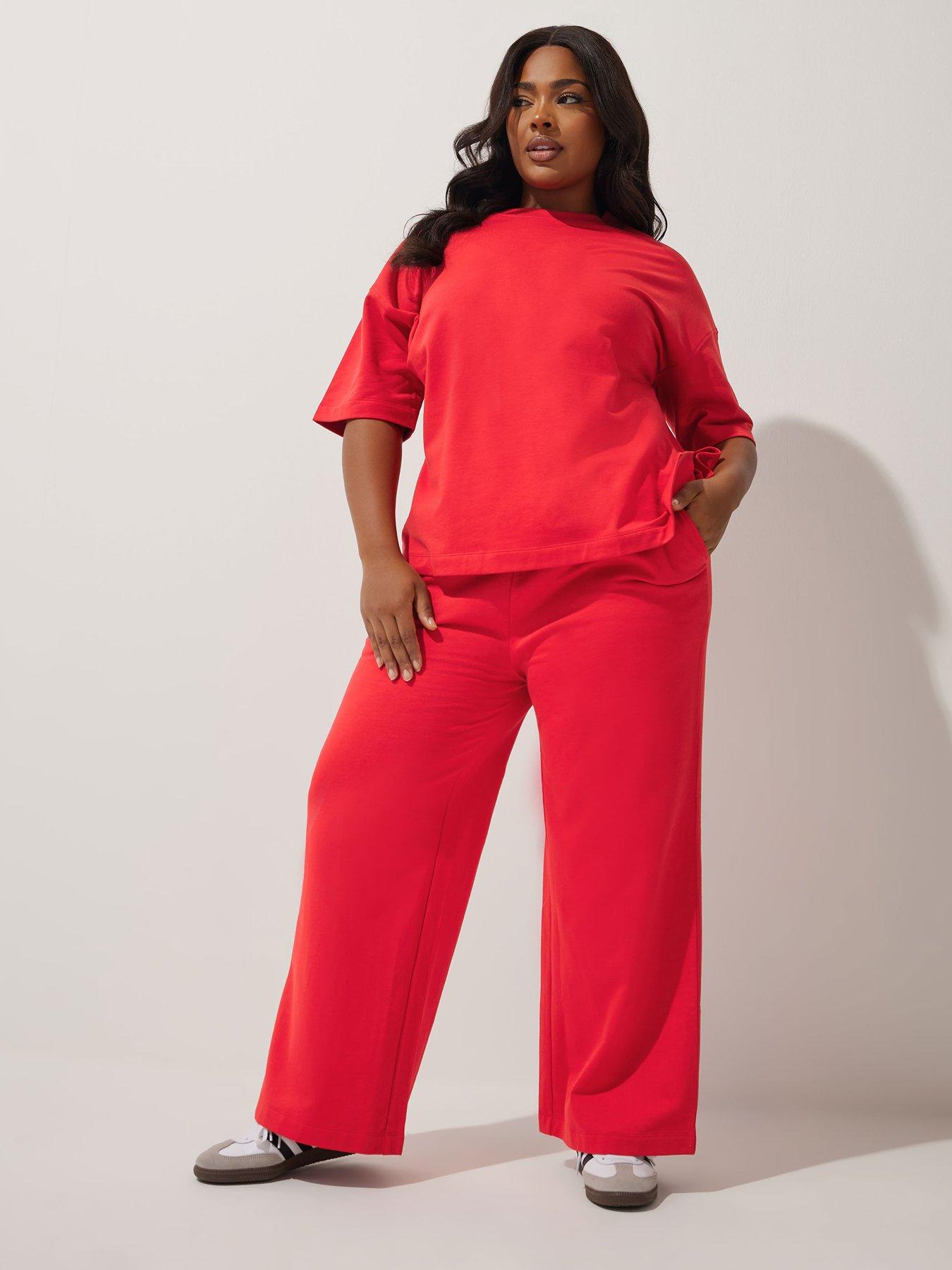 Image 3 of 4 of Yours Curve Wide Leg Trouser