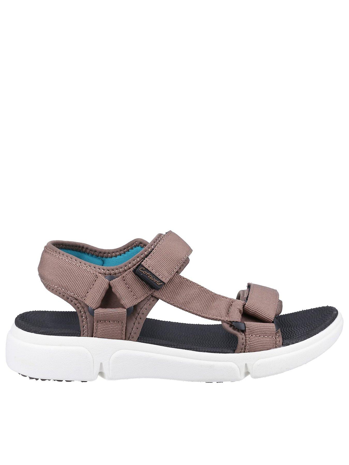 undefined Womens Alderton Ladies Pu Sandals - Taupe