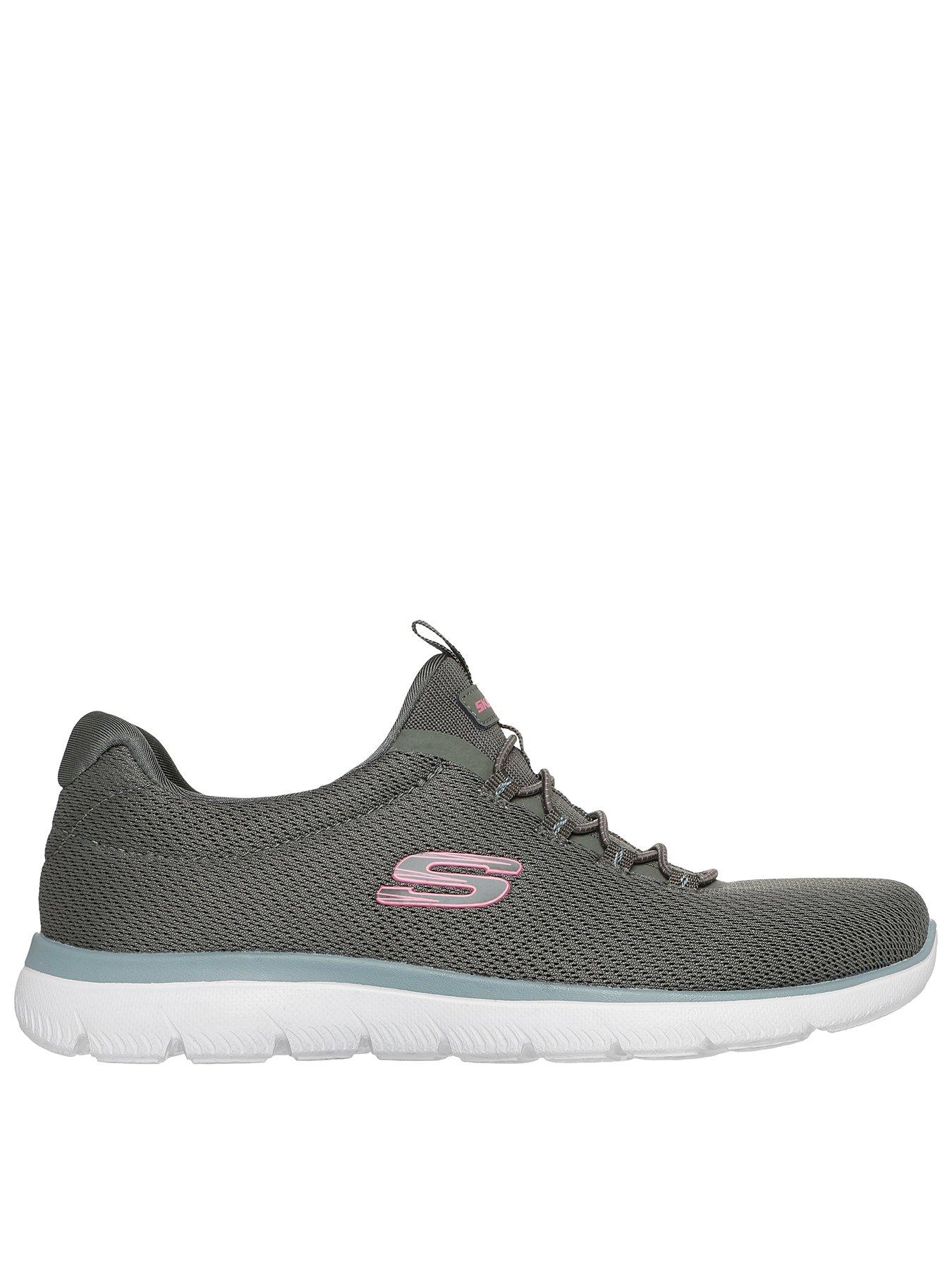 undefined Summits Summer Blush Slip-on Trainer - Olive