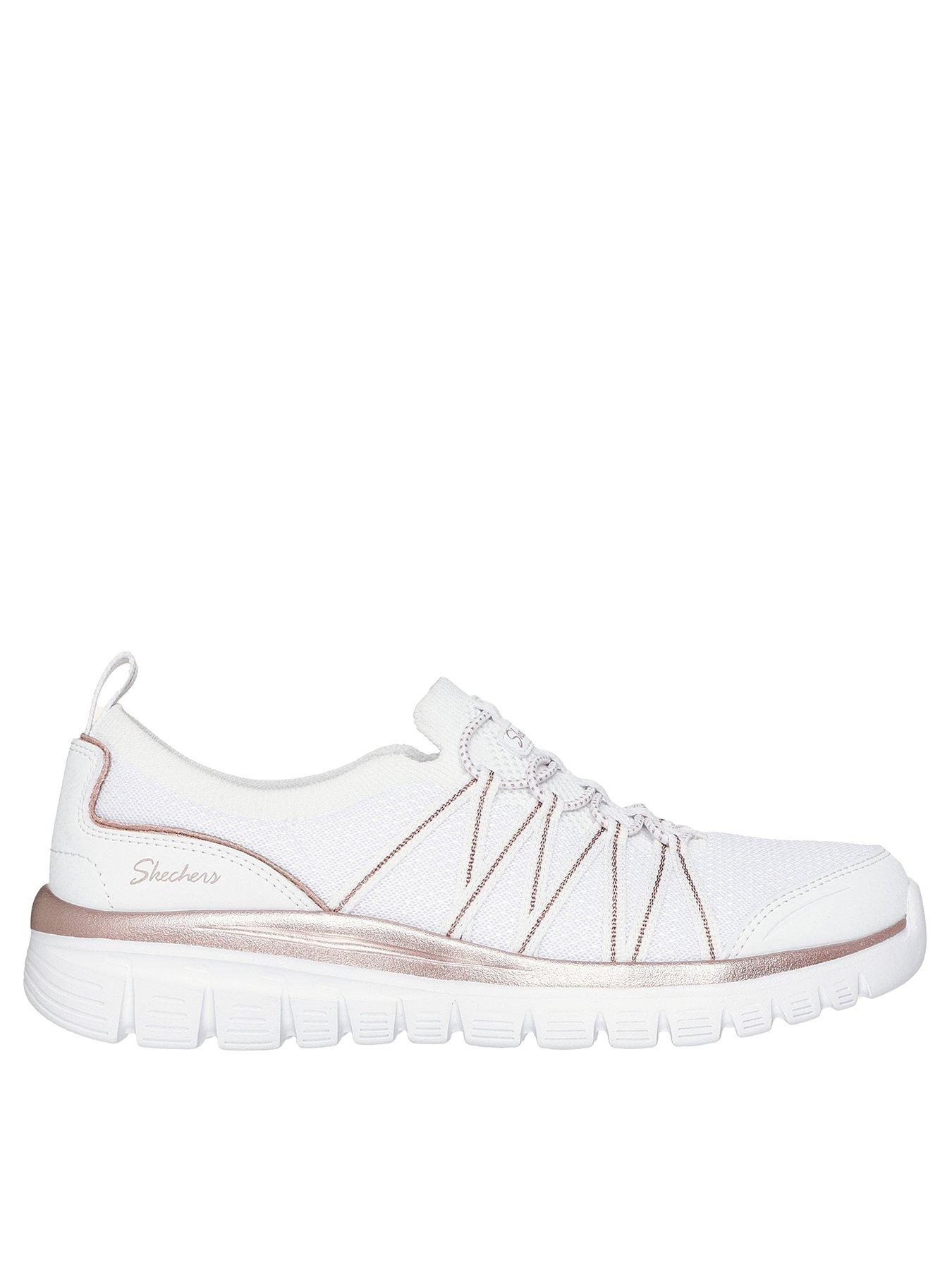 undefined Graceful Purecrush Bungee Lace Trainers - White