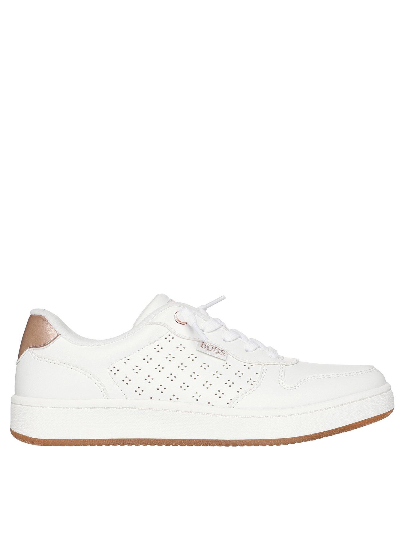 Skechers White School Trainers main image 0