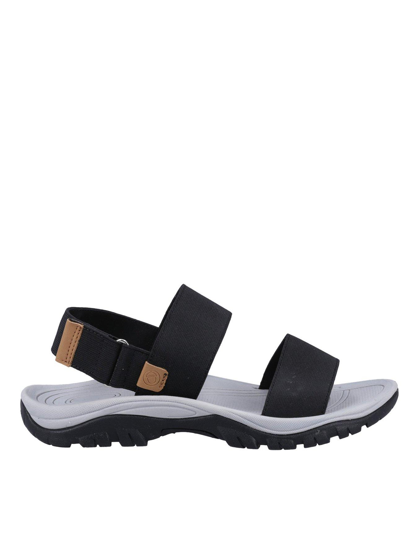 Cotswold Womens Alcester Sandals, Black, Size 4, Women