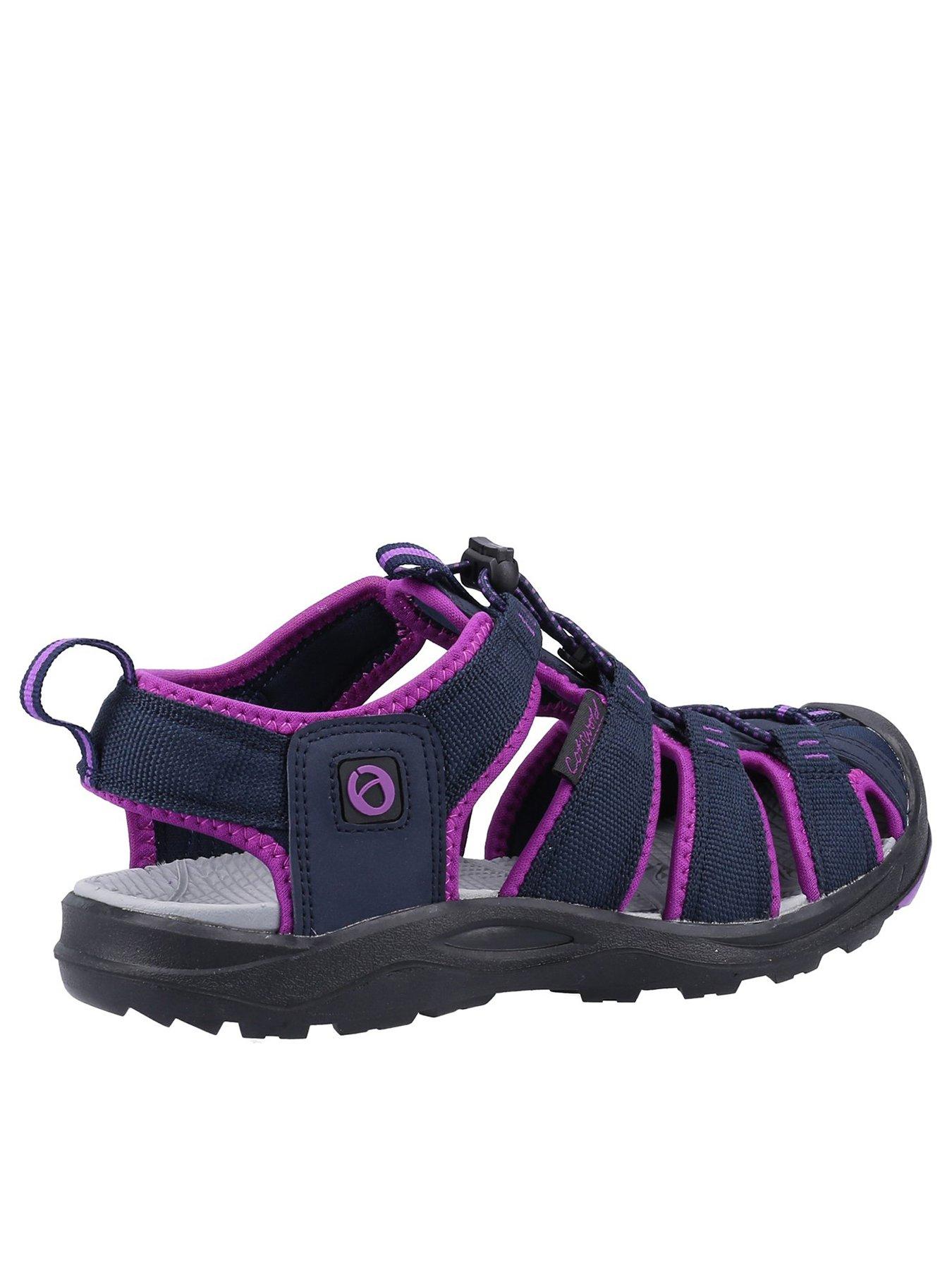 Image 3 of 4 of Cotswold Womens Marshfield Sandals - Navy/Berry