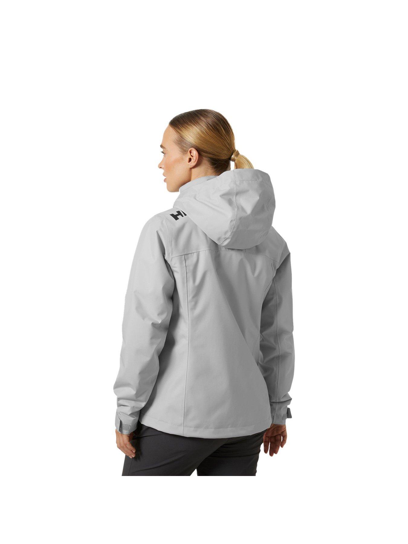 Image 2 of 5 of Helly Hansen Womens Crew Hooded Jacket - Grey