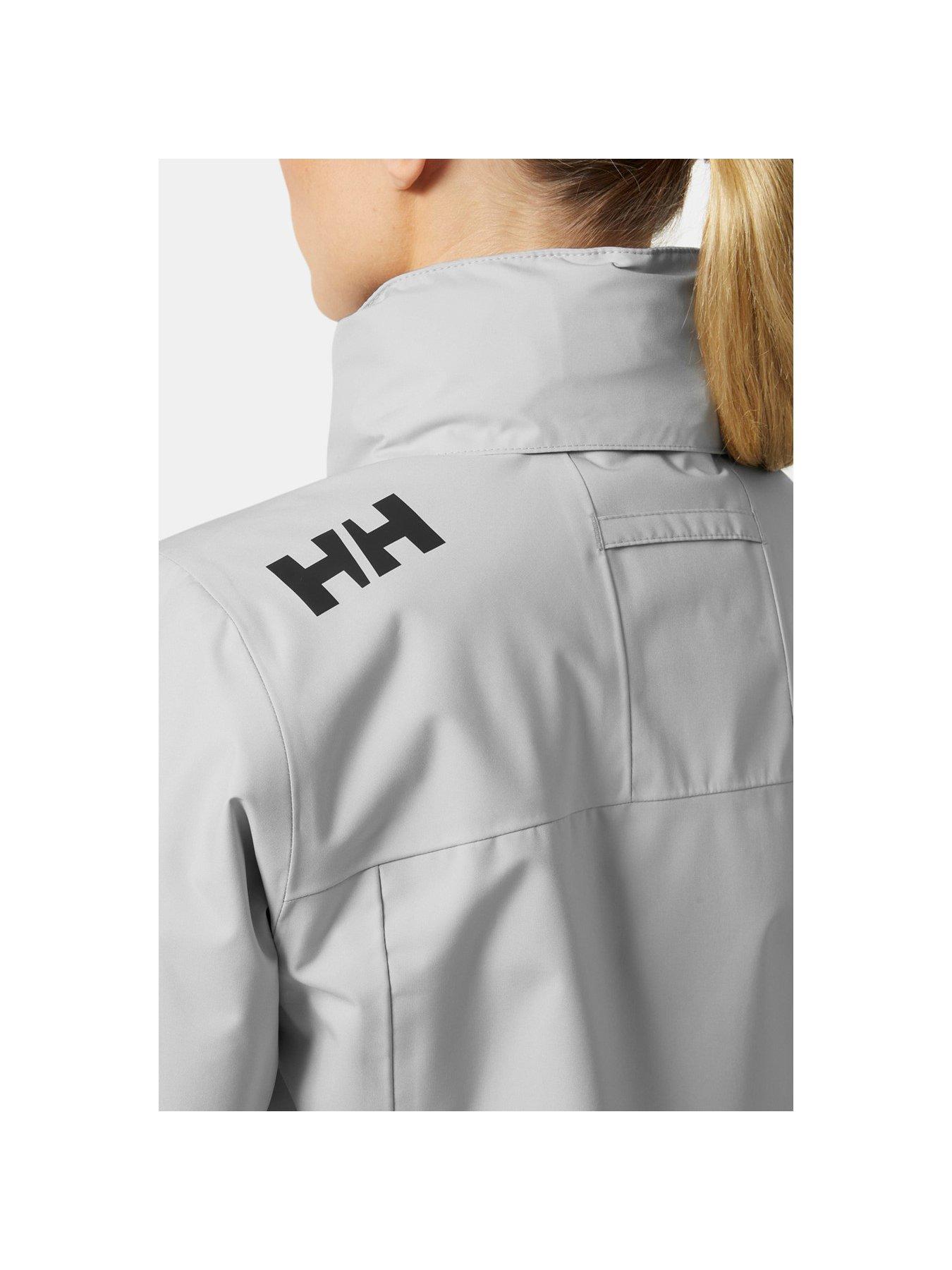 Image 4 of 5 of Helly Hansen Womens Crew Hooded Jacket - Grey