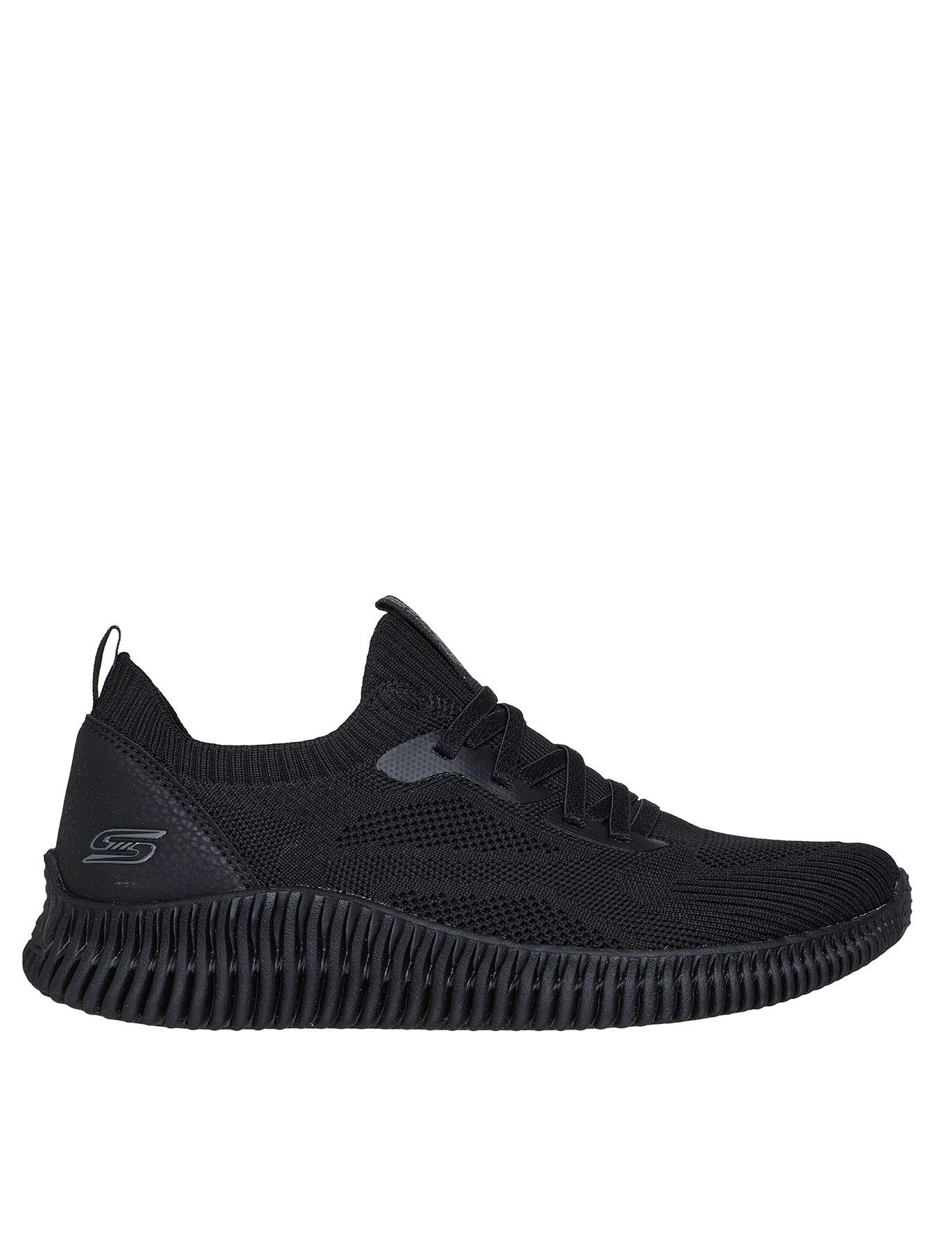 undefined Bobs Geo Lite Divine Look Lace-Up Trainer - Black