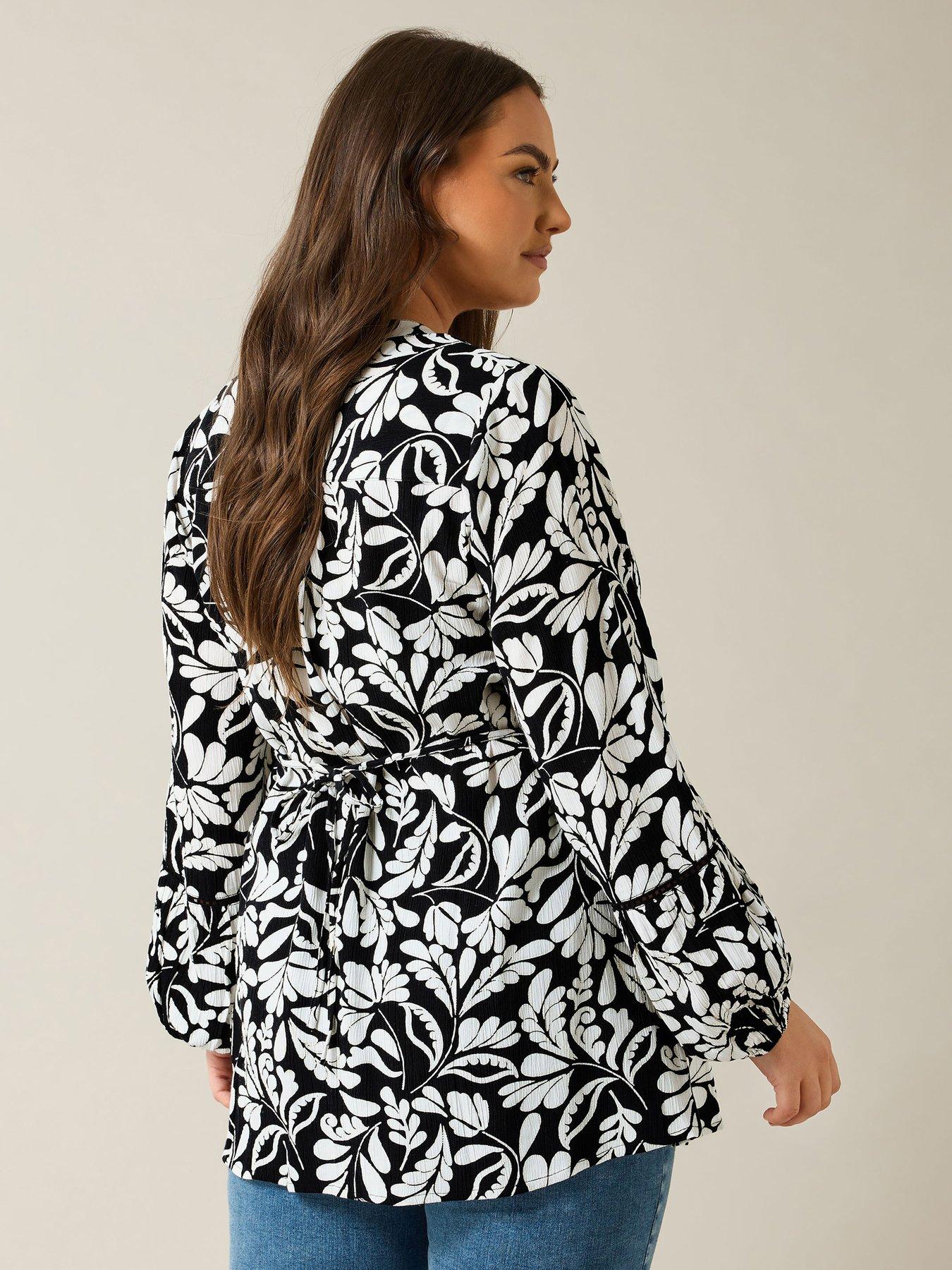 Image 2 of 4 of Evans Pintuck Blouse