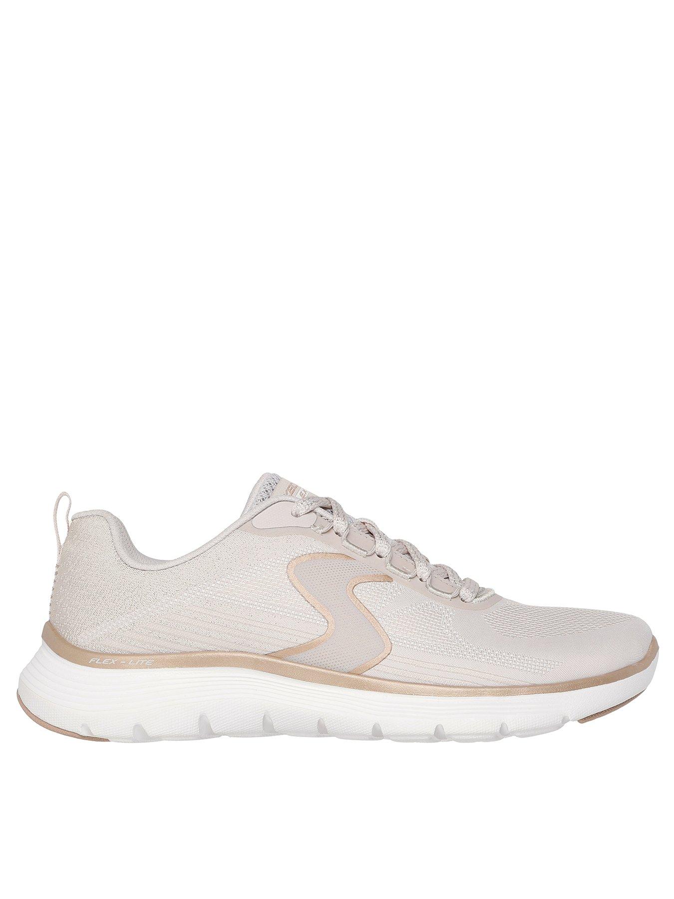 undefined Flex Appeal 5.0 Luxe Glow Lace-up Trainer - Nude Glow
