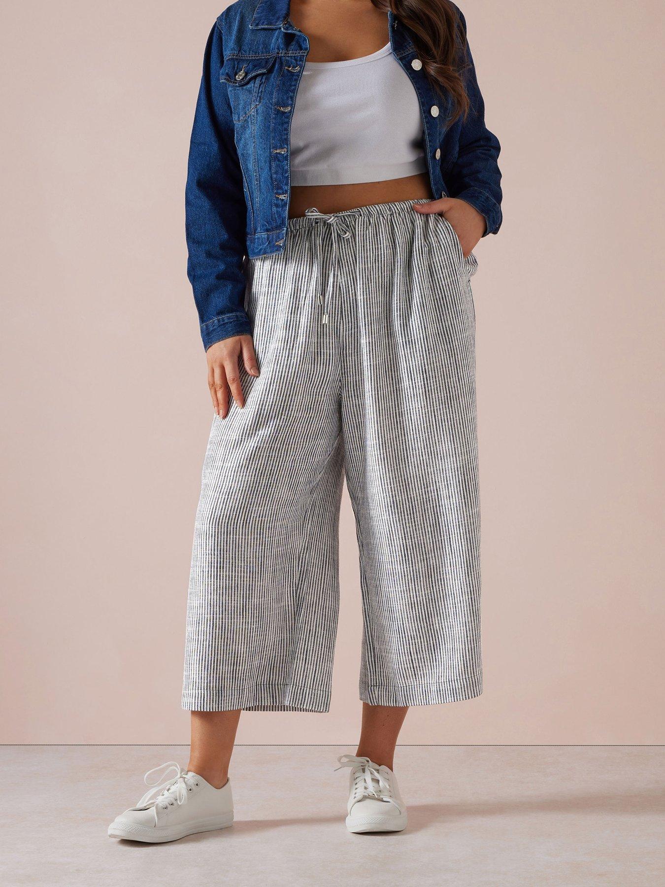 Nori Crop Wide Leg Trouser main image 0