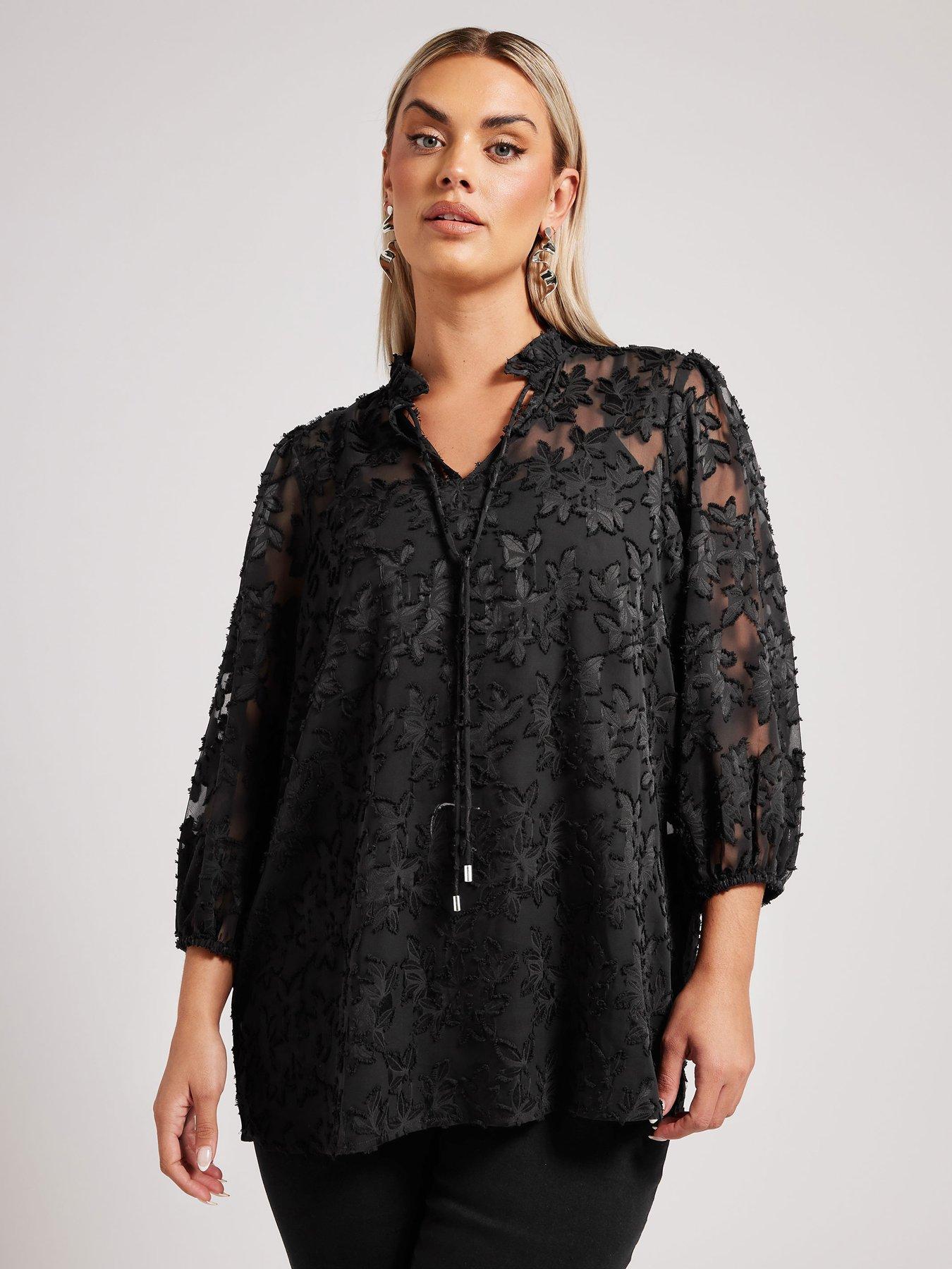 undefined Curve Burn Out Shirt