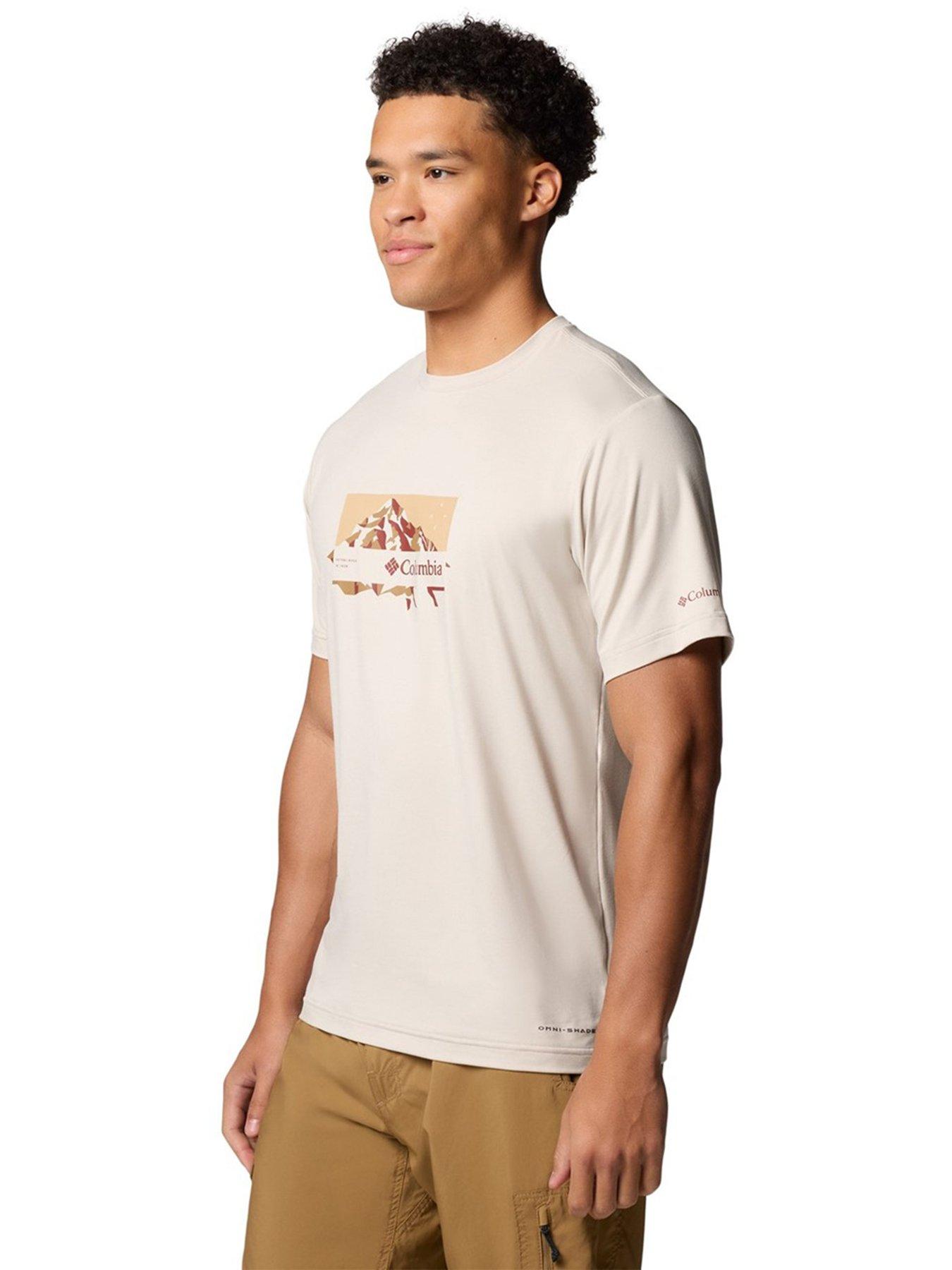 undefined Men's Kwick Hike Back Graphic Short Sleeve Tee - Brown