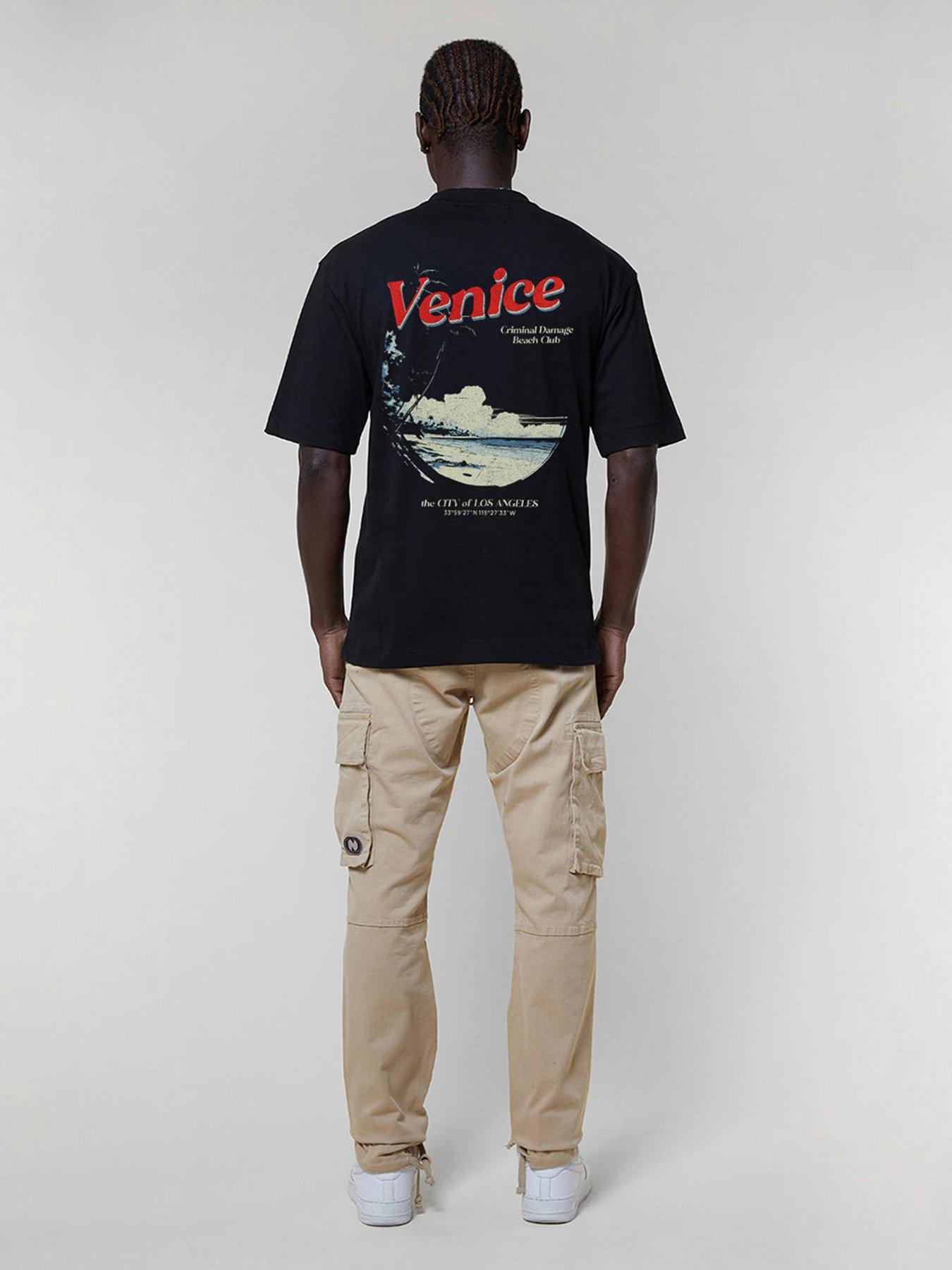 Vintage Los Angeles Area Code 323' Men's T-Shirt