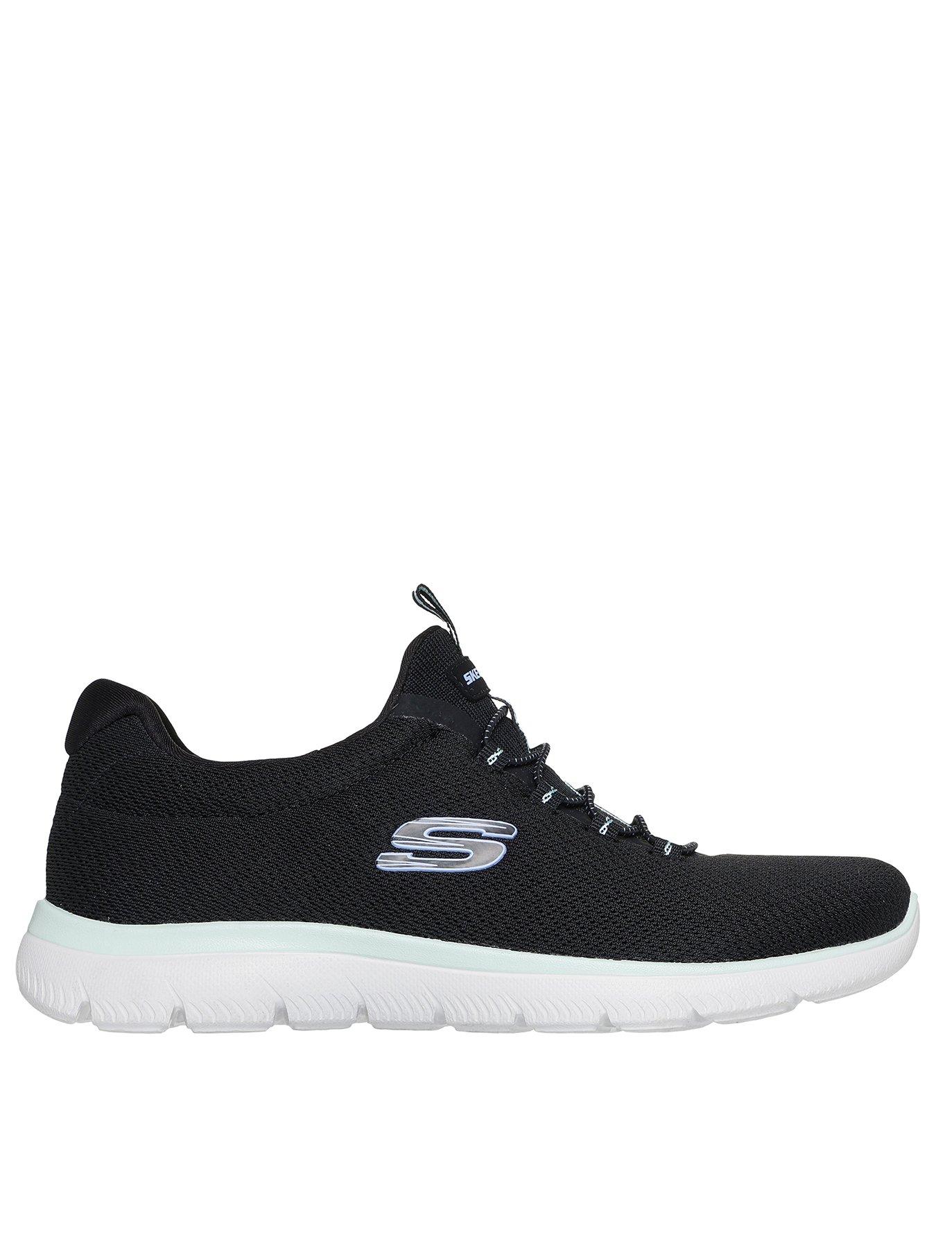 undefined Summits Summer Blush Slip-on Trainer - Black