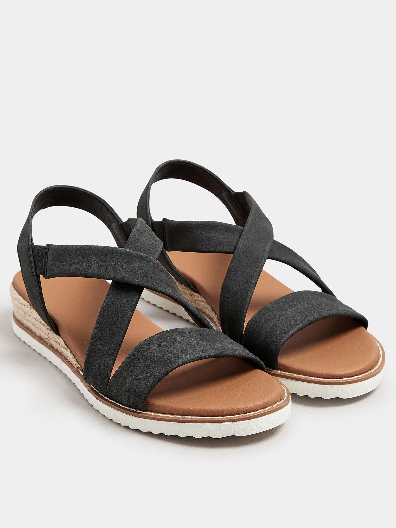 Image 2 of 4 of Yours Wide Fit Flexi Comfort Sandal