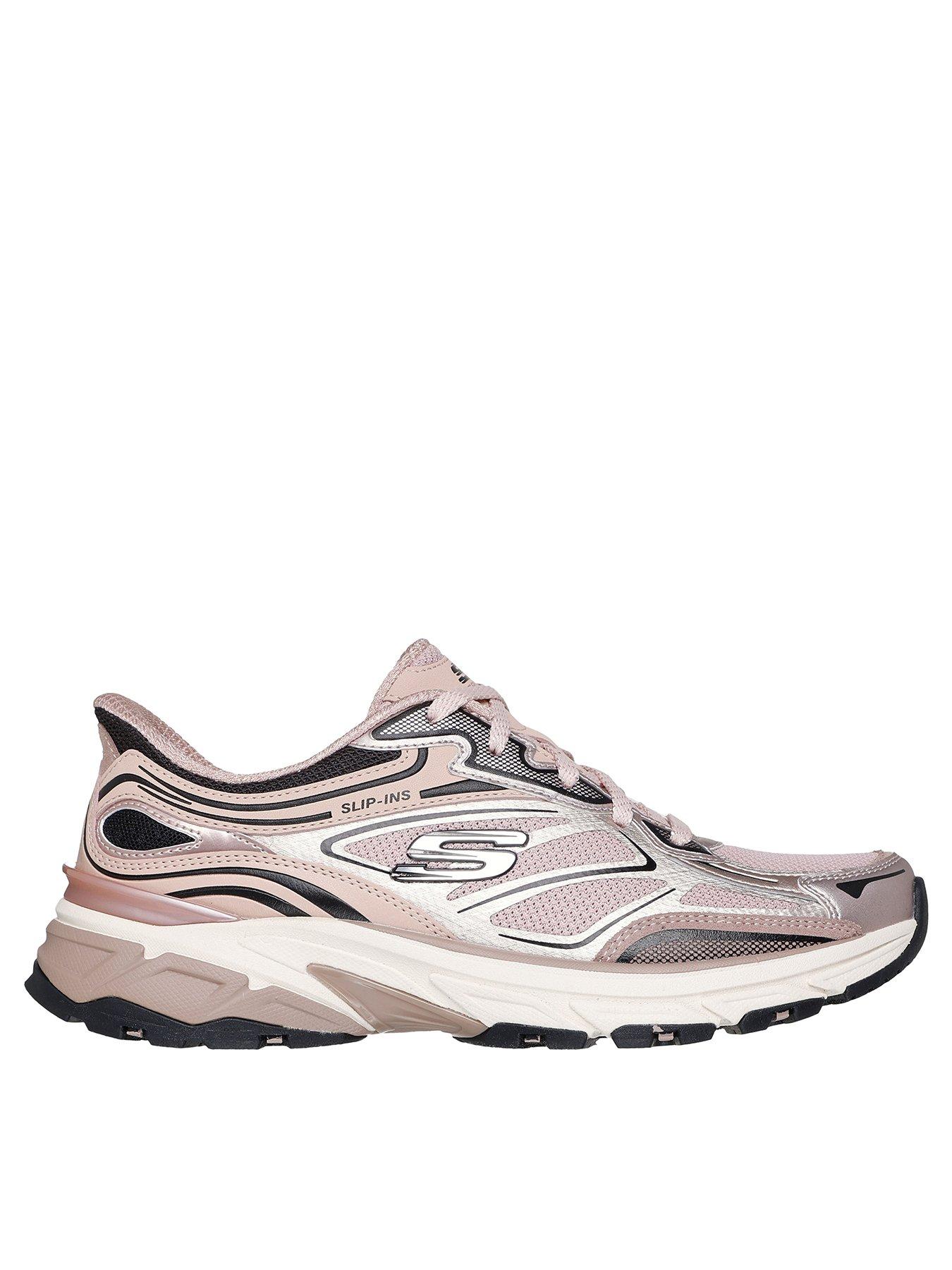 Skechers Stamina Sport Slip-Ins Trainer Rose Gold Duraleather