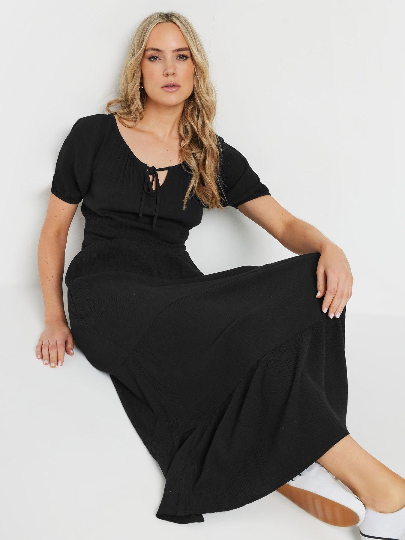 knee length dresses for ladies Vintage Sleeve Ruffles Bohemian Maxi Dress I Love that Boho main image 1