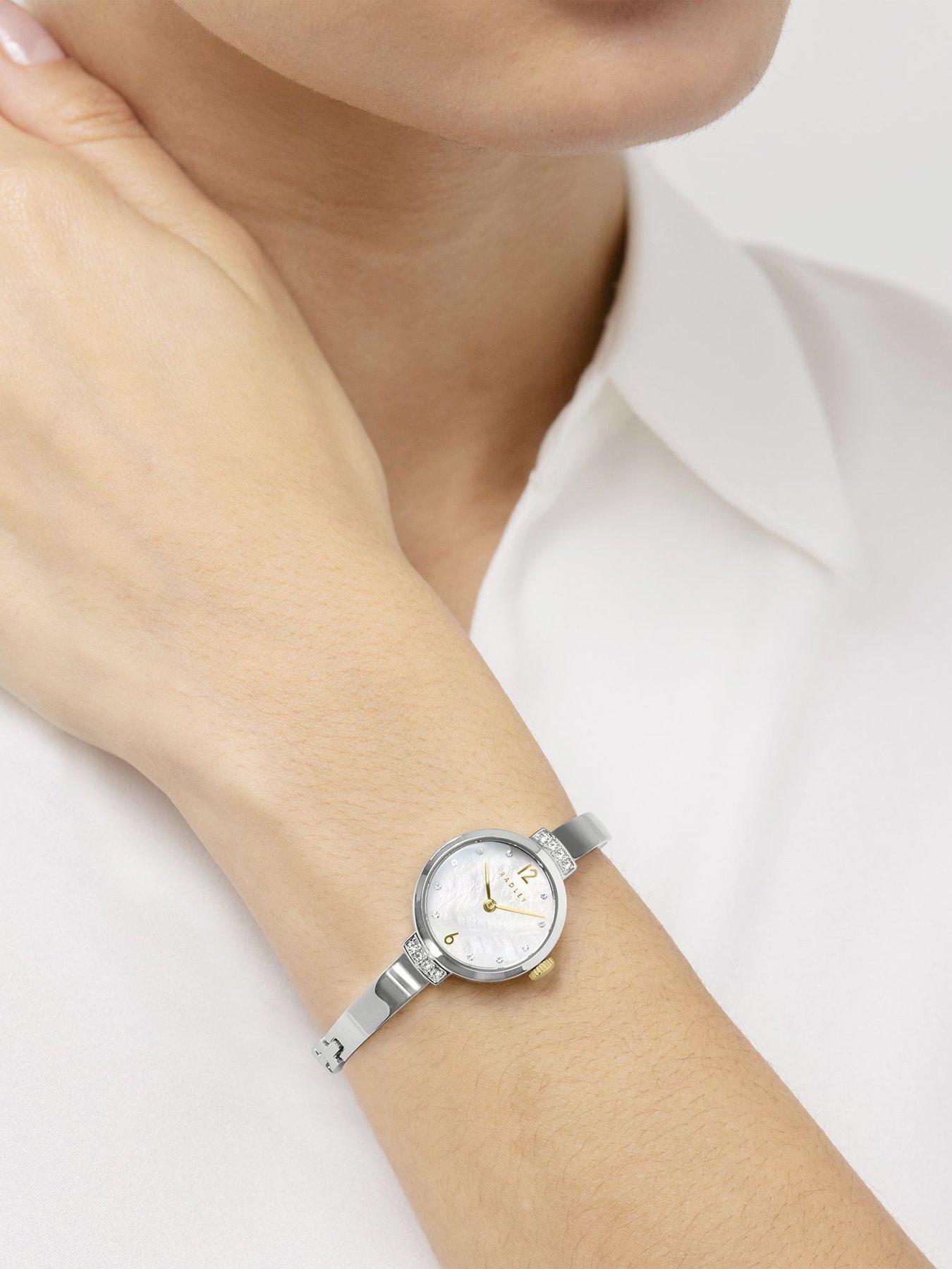 Image 3 of 4 of Radley Silver and Gold Plated 23mm Bangle Watch