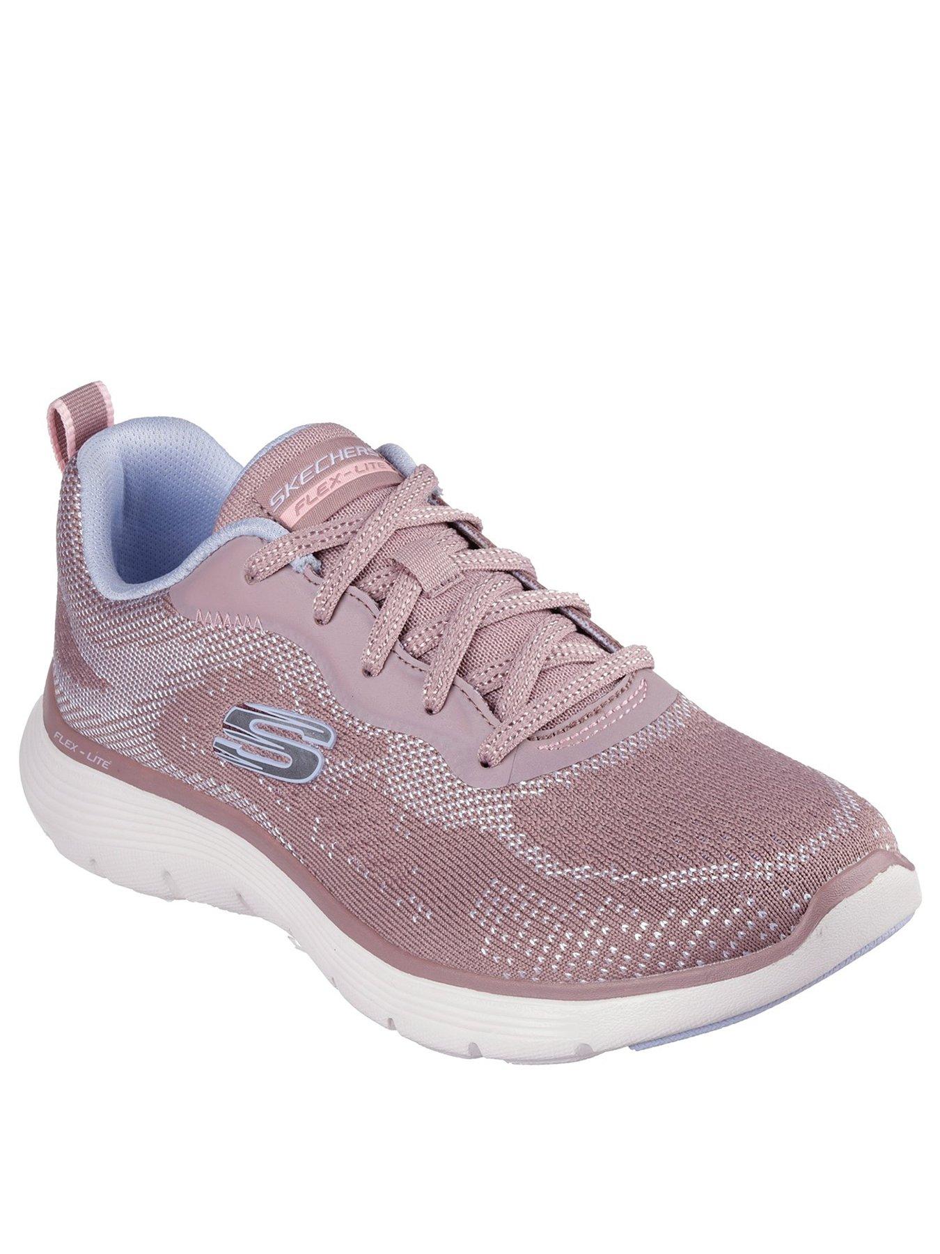 Skechers Flex Appeal Cruising Thru Trainer Mauve Very
