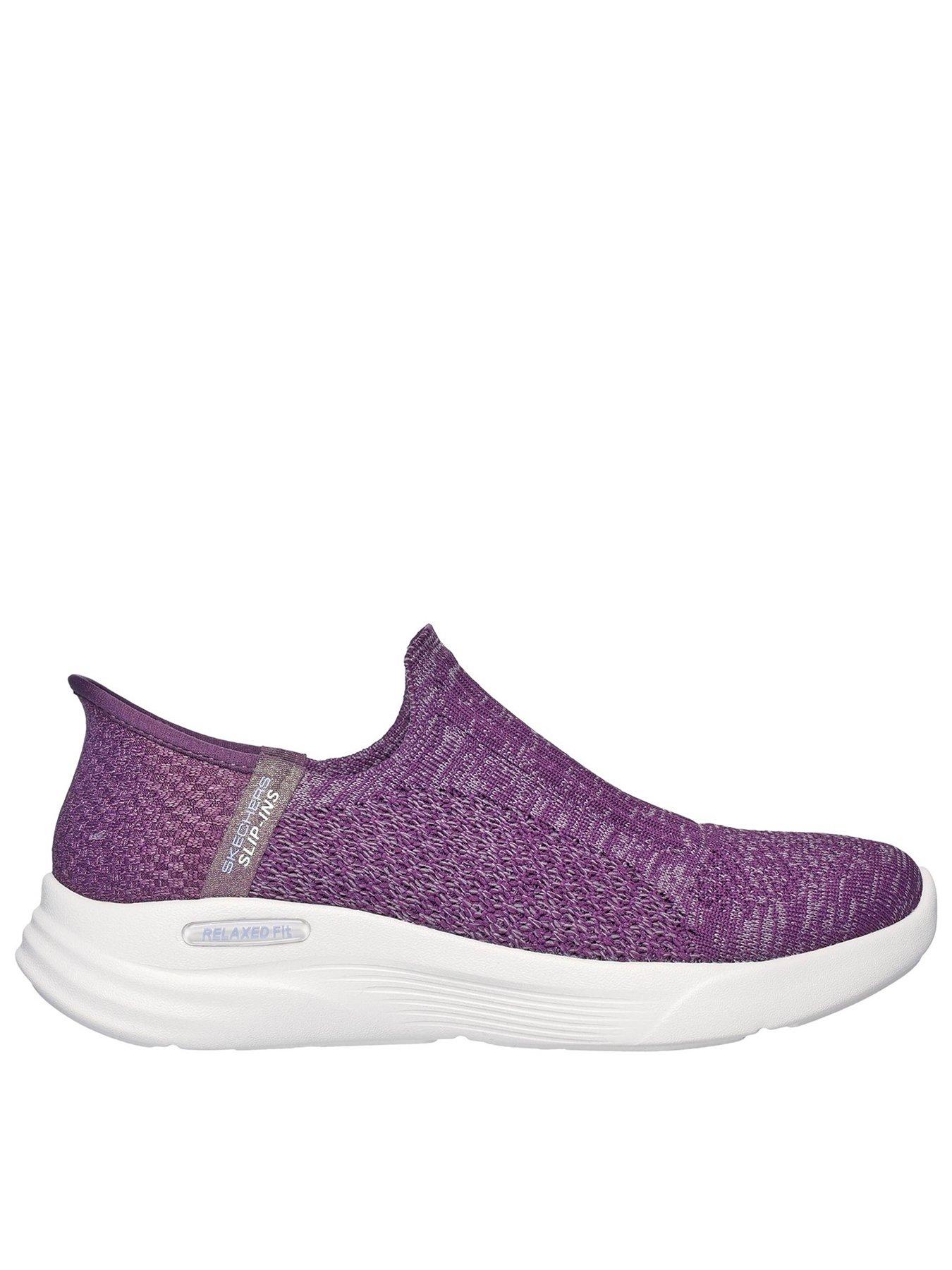 undefined Relaxed Fit Slip In Shoe - Purple