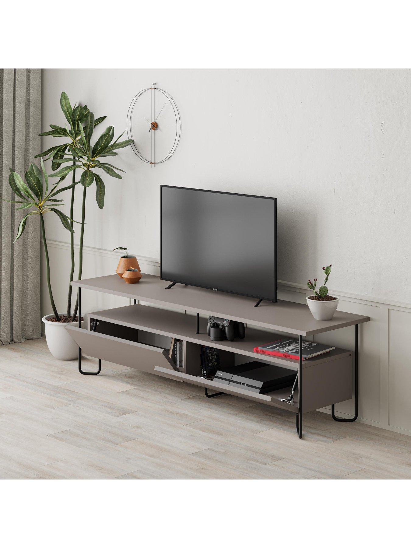 Image 4 of 7 of Decortie Cornea Tv Unit - Mocha