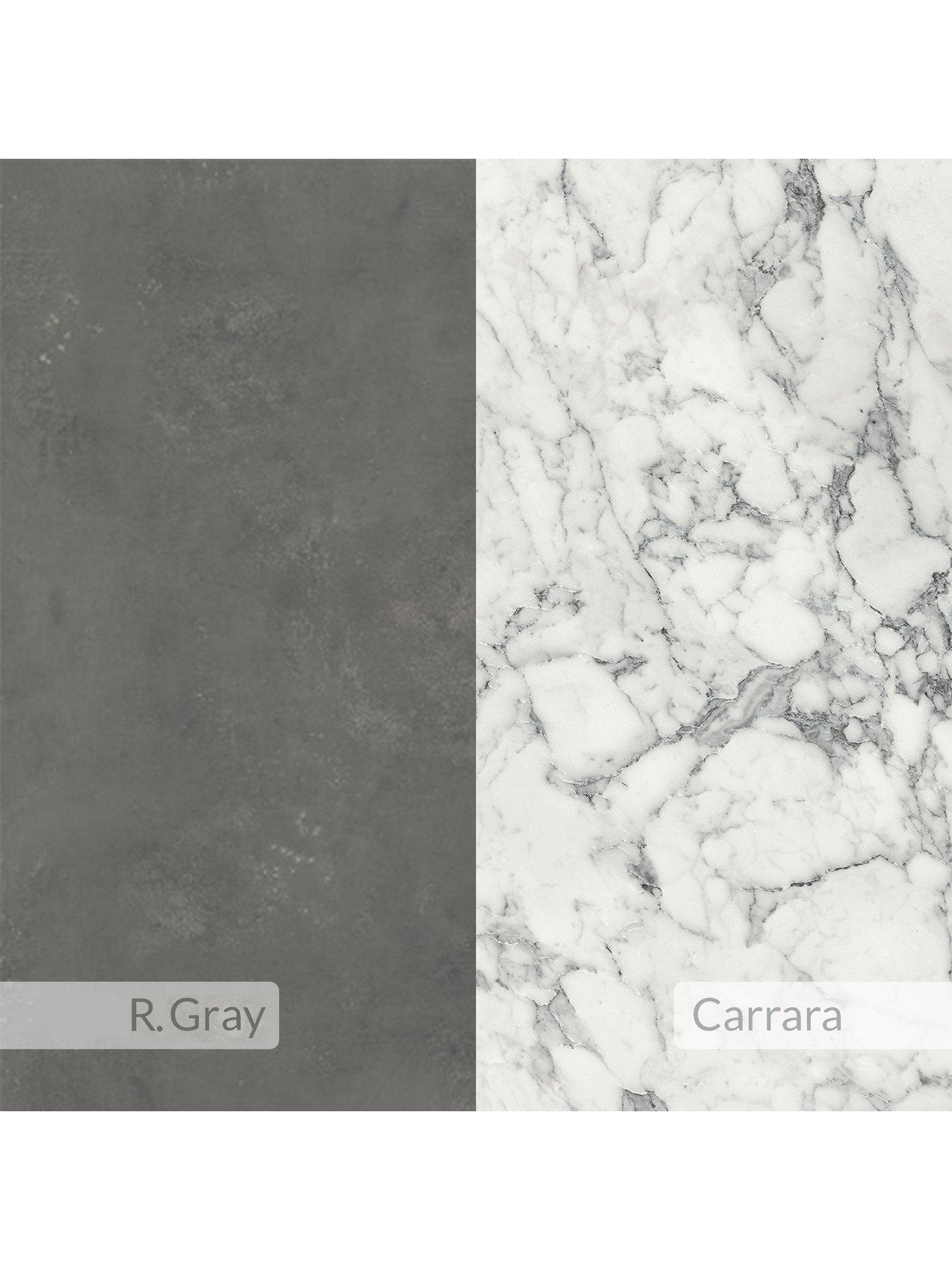 Image 7 of 7 of Decortie Cuddle Set Of 2 Coffee Tables - Marble/grey