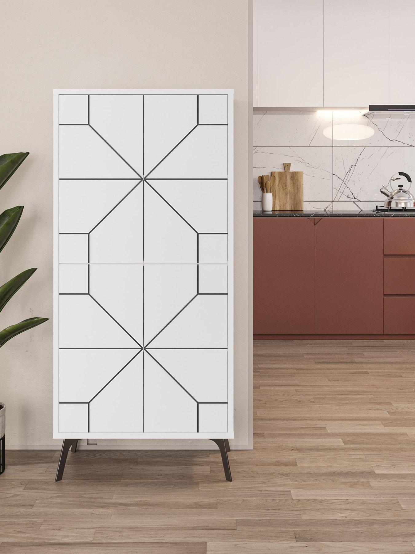 undefined Dune Storage Cabinet - White