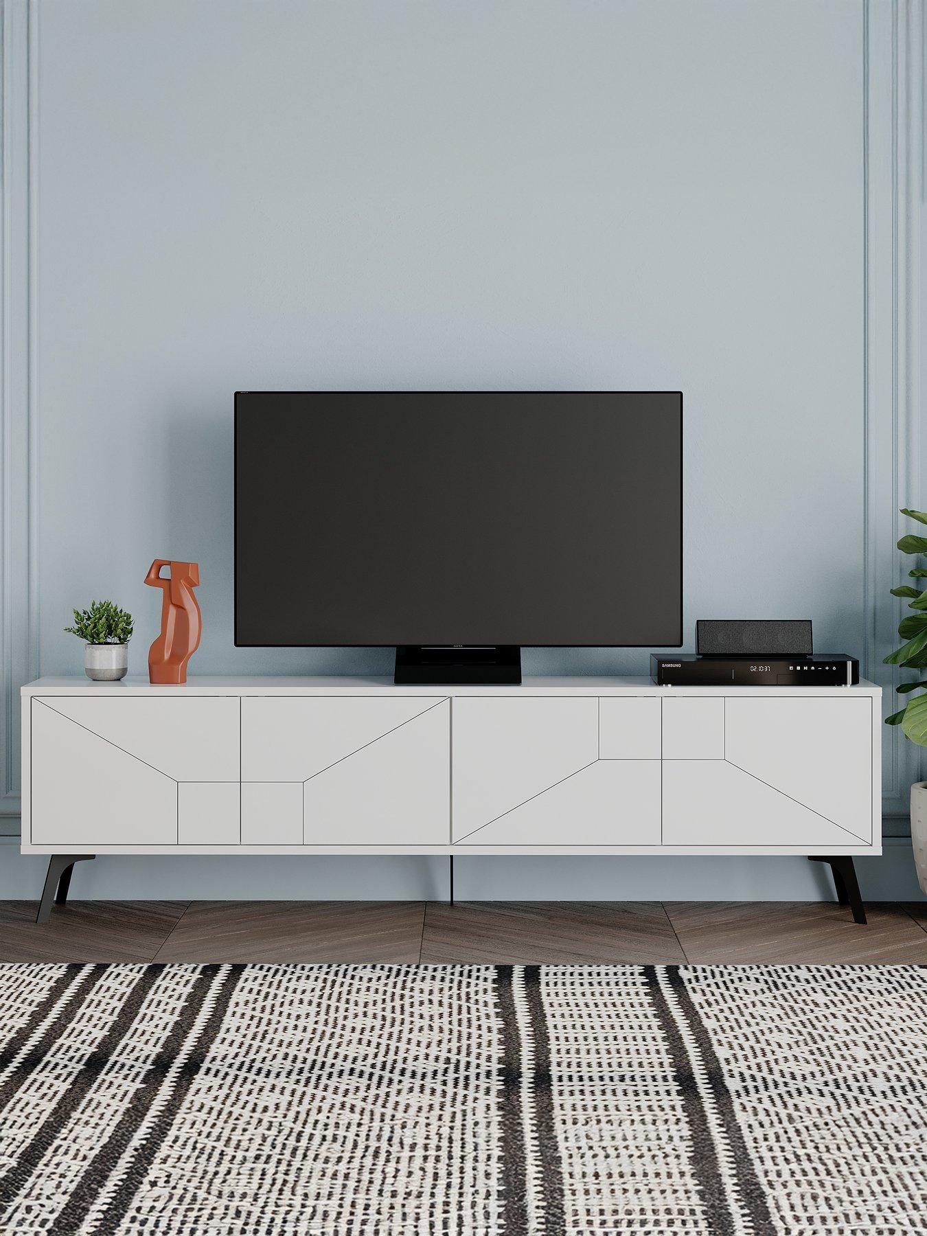 undefined Dune Tv Stand - White