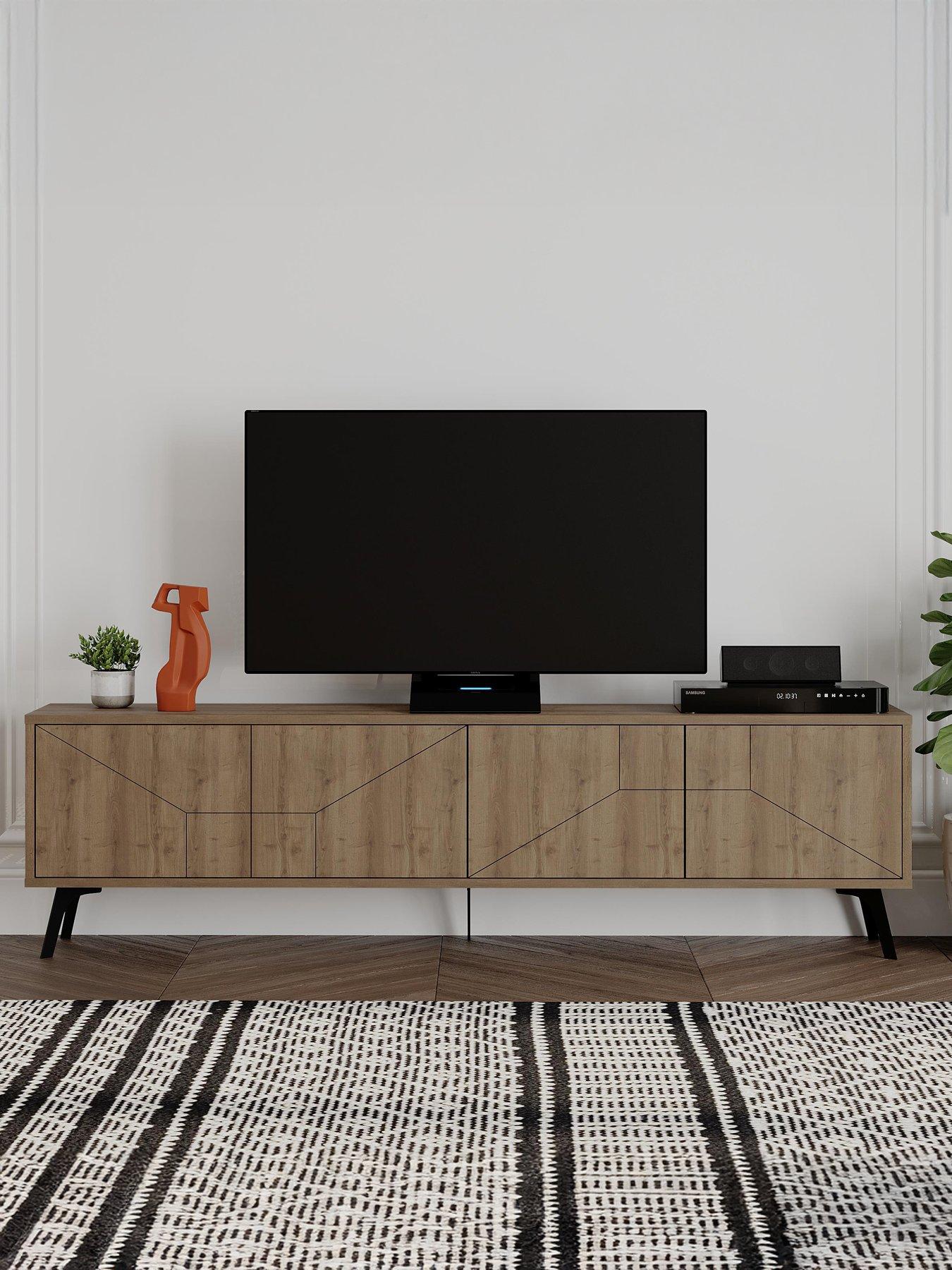 undefined Dune Tv Stand - Dark Oak