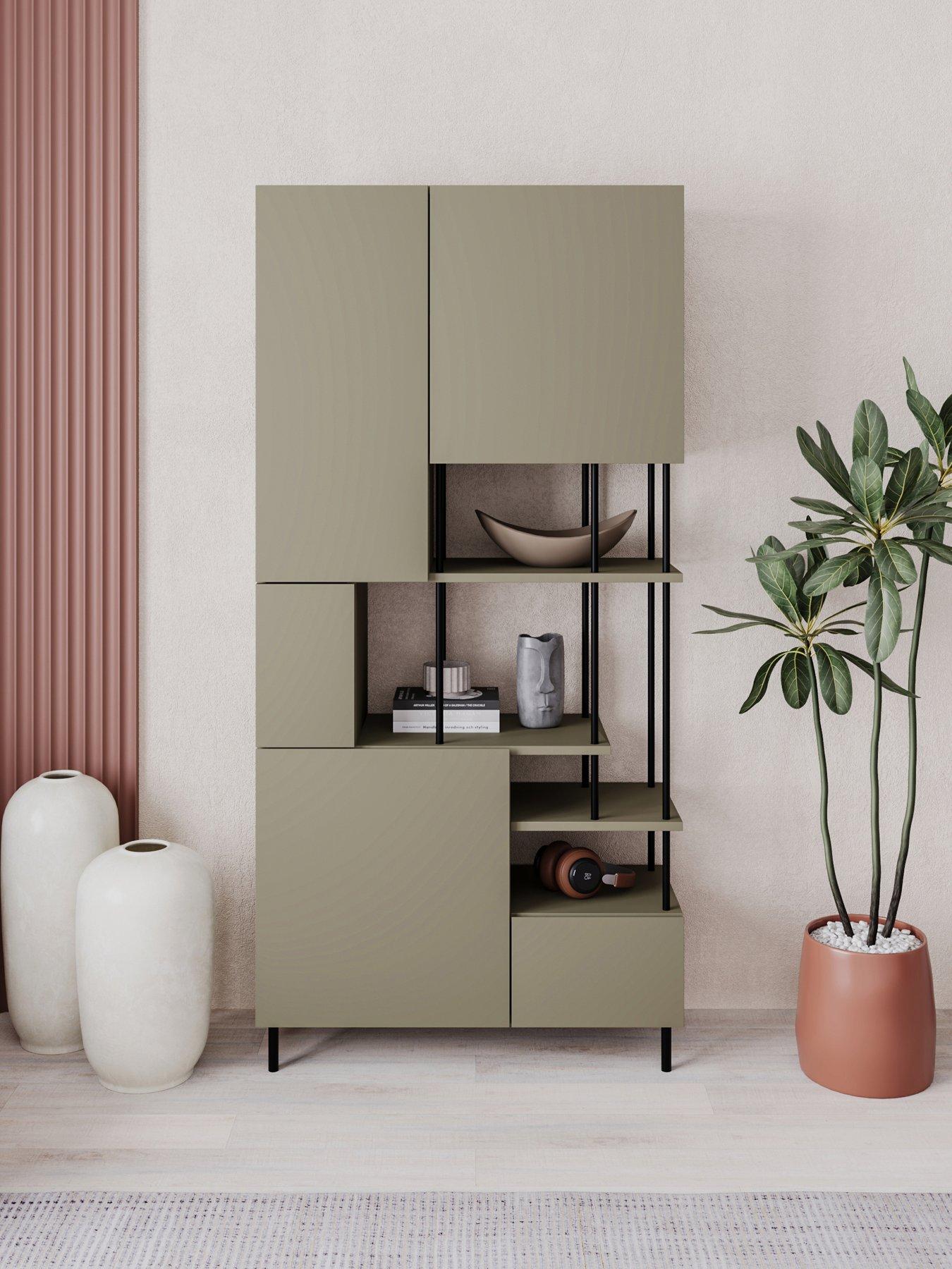 undefined Key Bookcase / Display Cabinet - Green