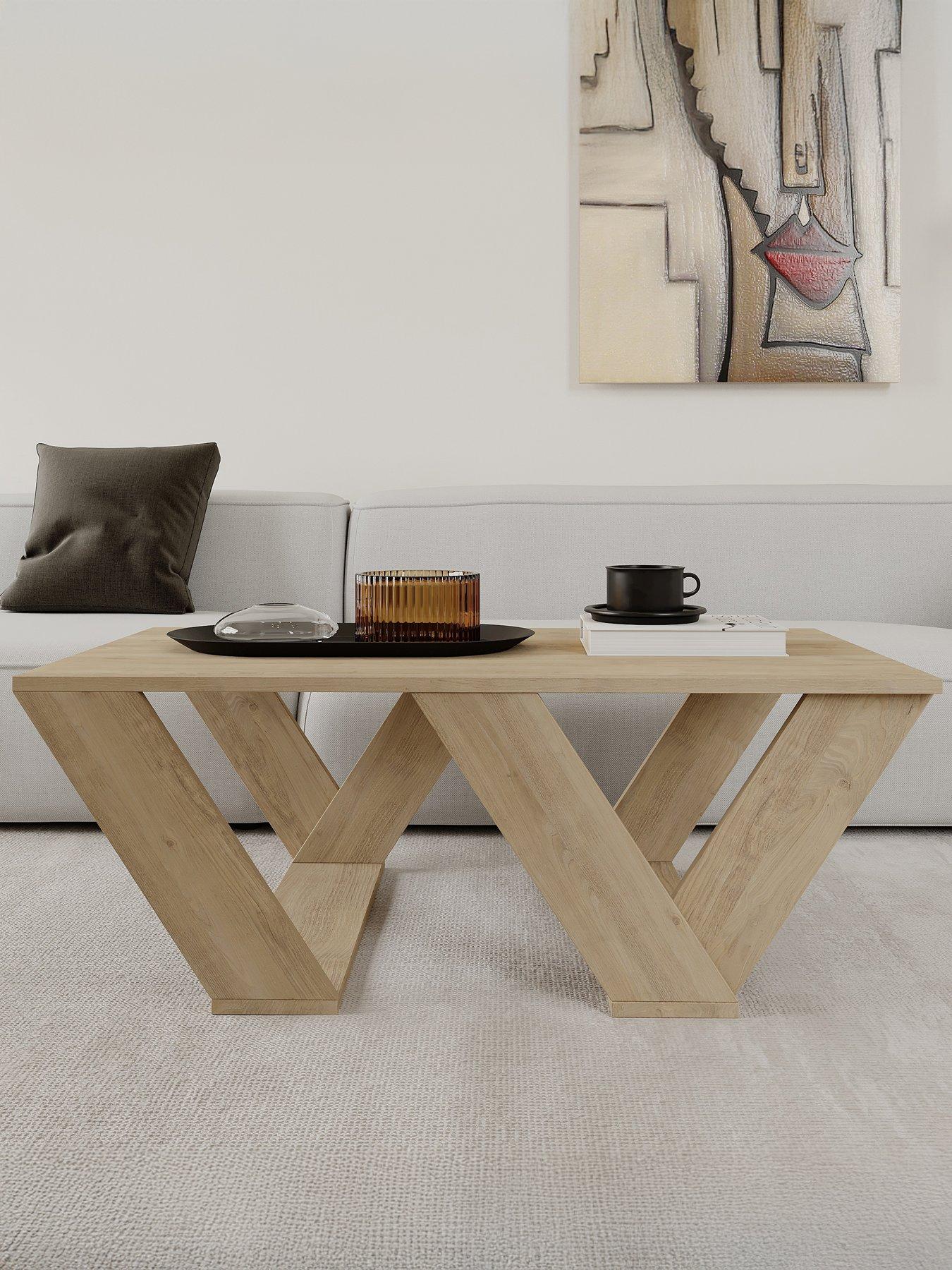 Decortie Pipra Coffee Table - Oak