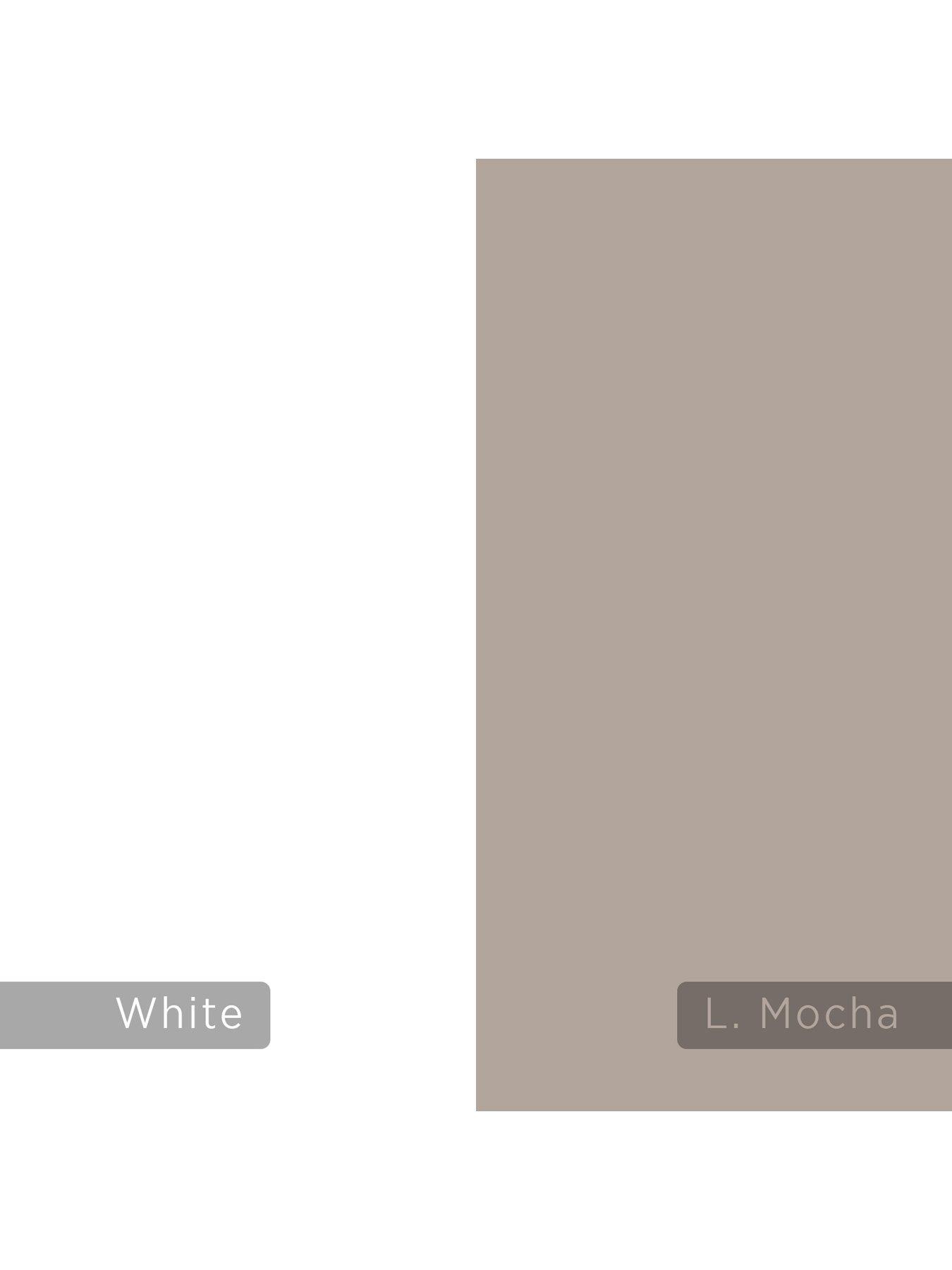 Image 4 of 4 of Decortie Colmar Desk - White/mocha