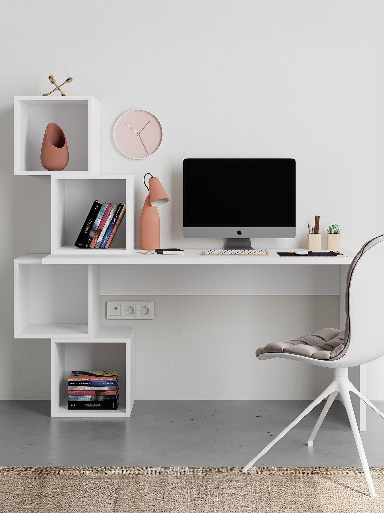 Decortie Balance Desk - White
