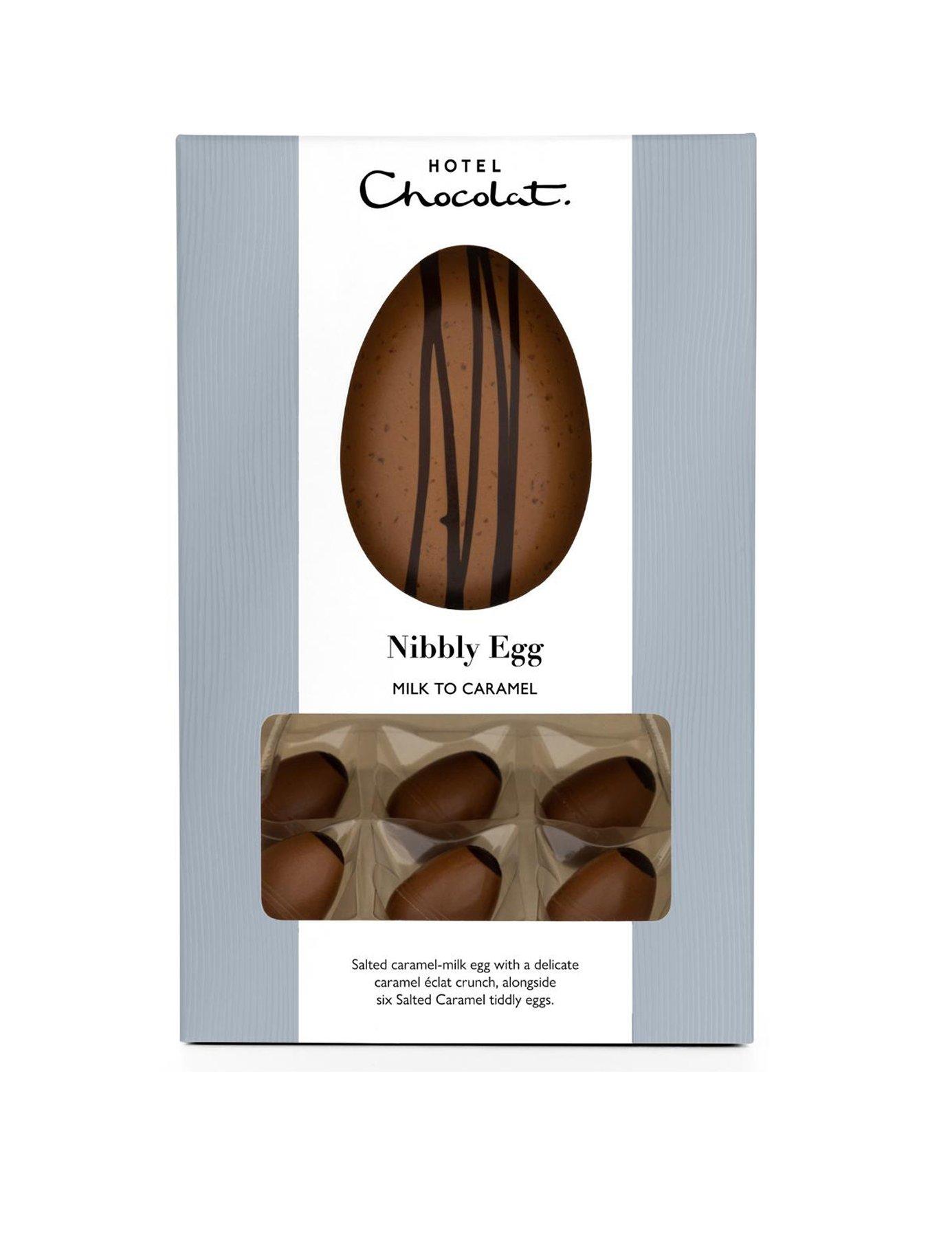 Image 1 of 7 of Hotel Chocolat Nibbly Egg Milk to Caramel - Salted Caramel Milk Easter Egg